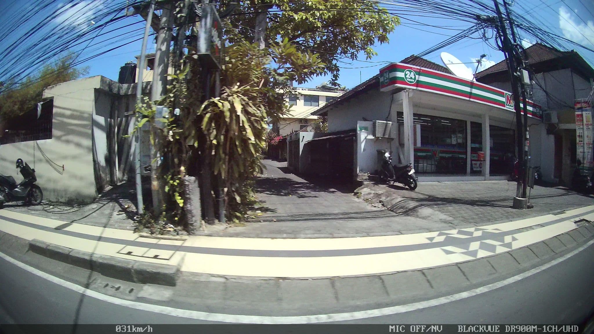 Street view near ALA Hostel, Legian