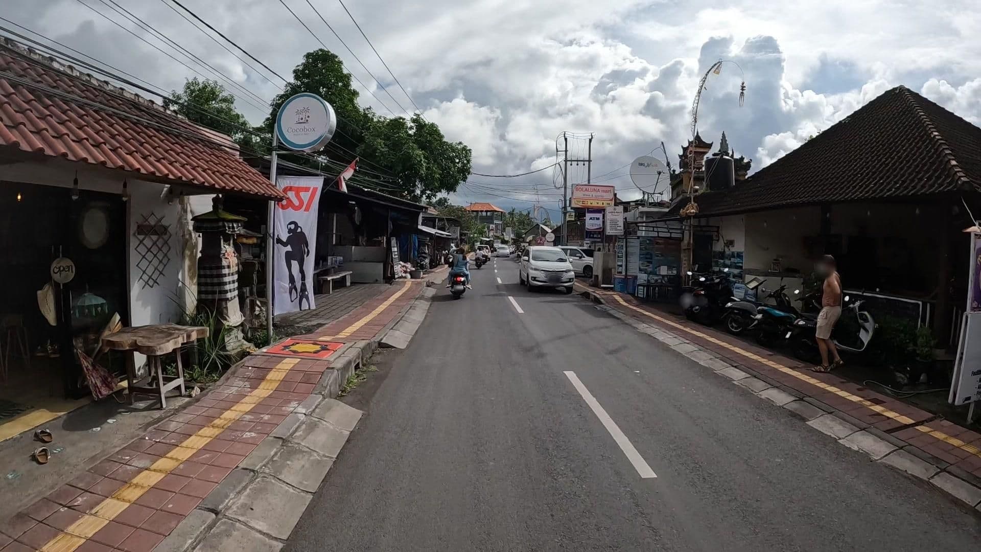 Street view near Backpackers Home Amed, Amlapura