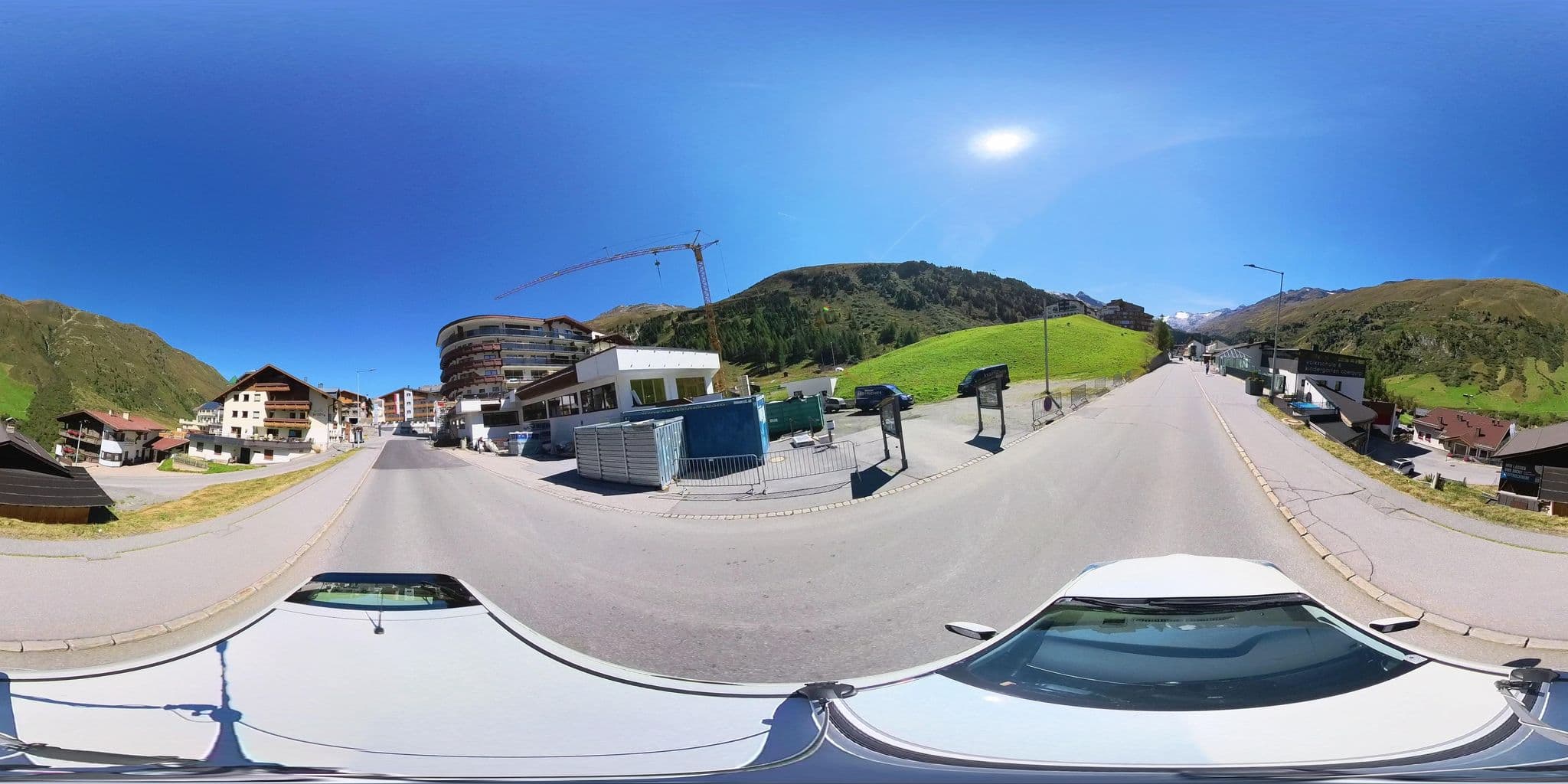 Street view near Haus Zirmkogl, Sölden