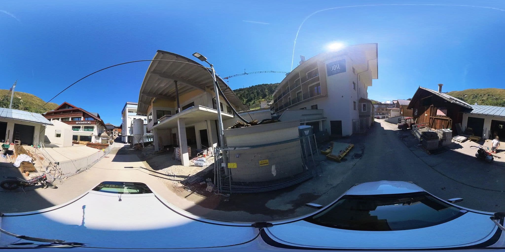 Street view near Wiesental, Sölden