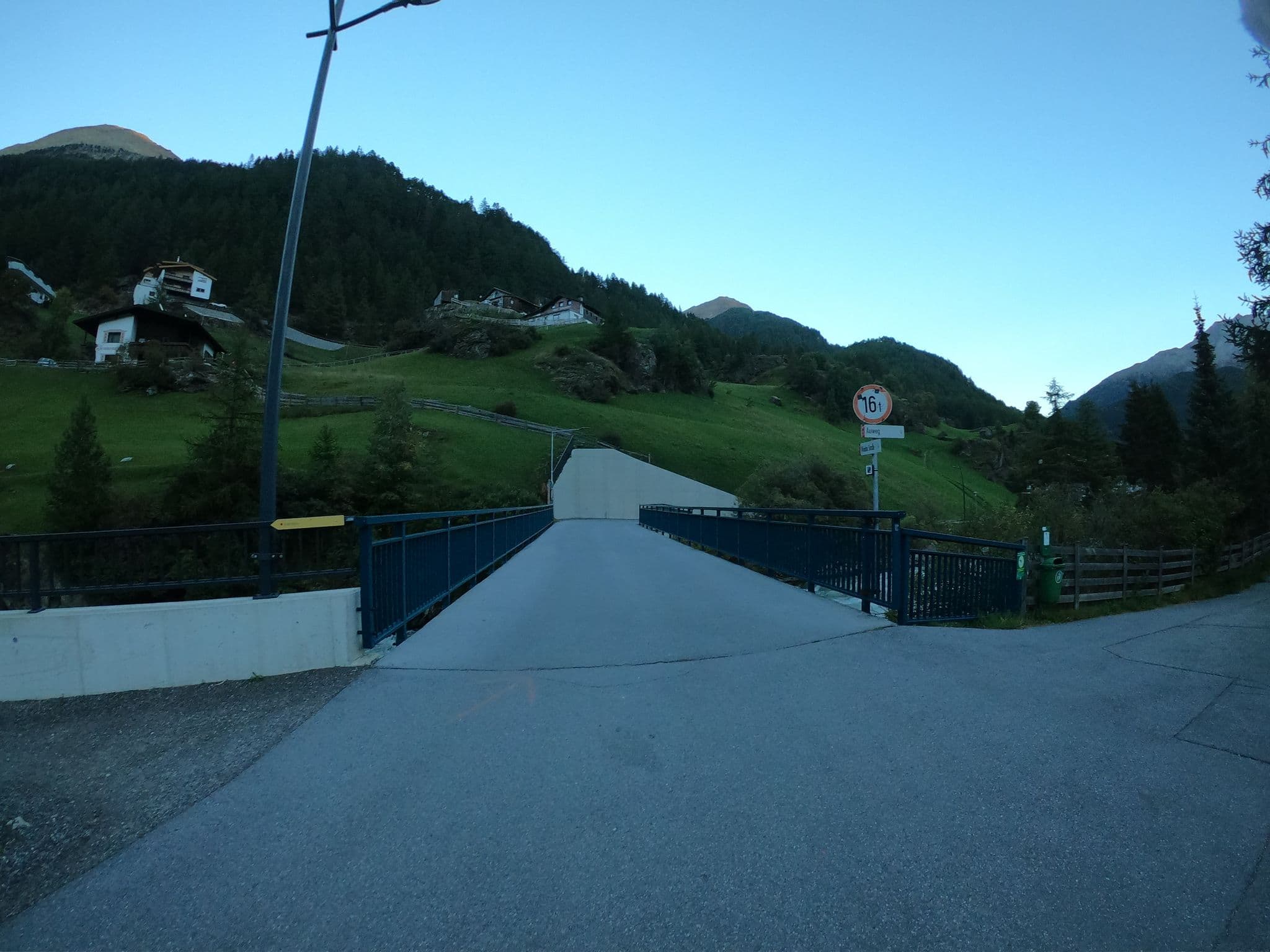 Street view near Landhaus Thaler, Sölden