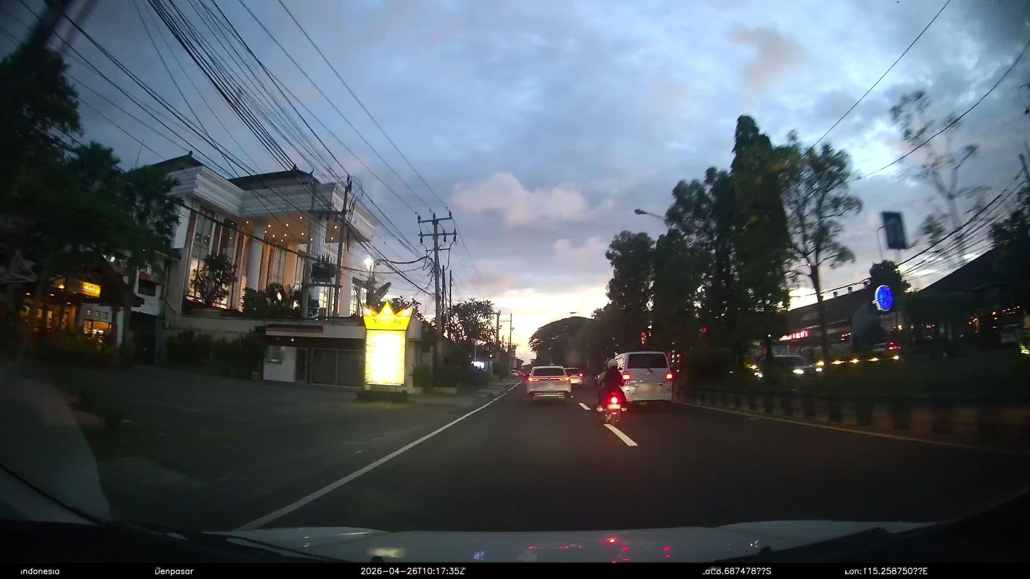 Street view near Grand Palace Sanur, Sanur