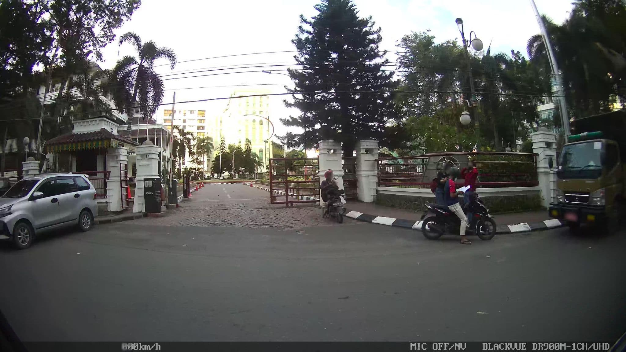 Street view near Aryaduta Hotel, Medan