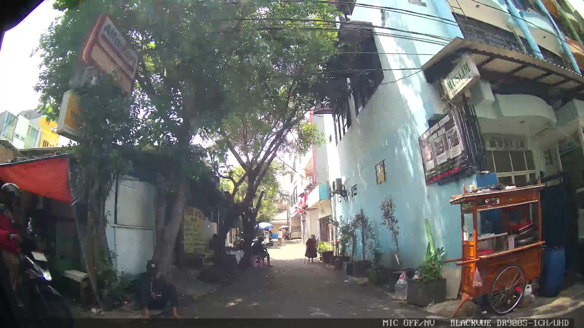 Street view near I Home Residence, Jakarta