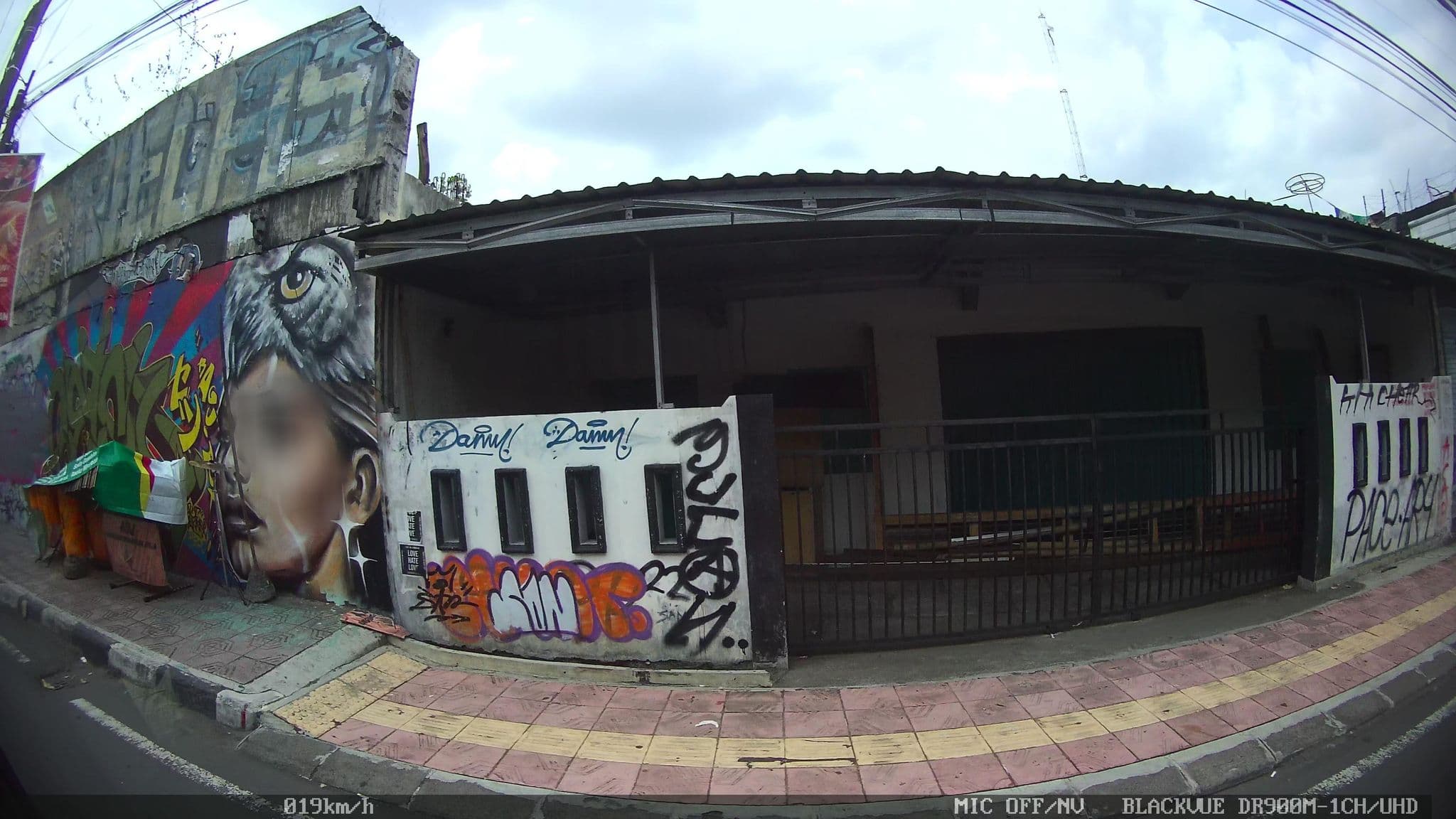 Street view near Duta Wisata 2 Hotel, Yogyakarta