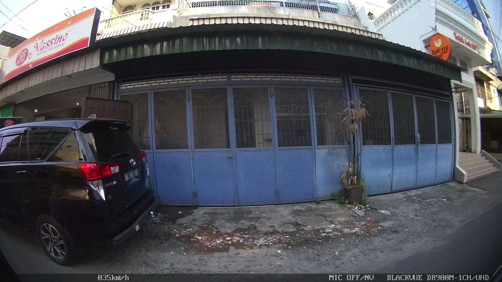 Street view near Hotel Palace Inn, Medan