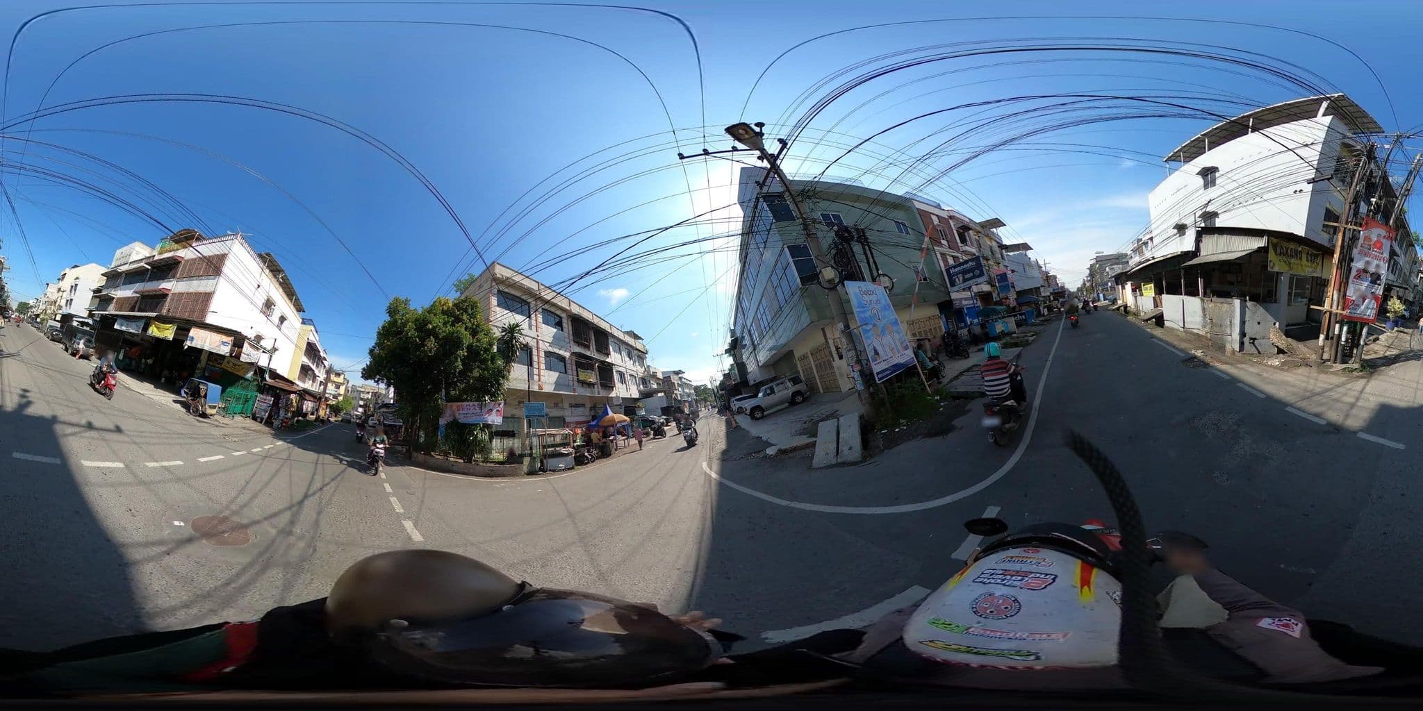 Street view near Hotel Gentala, Medan