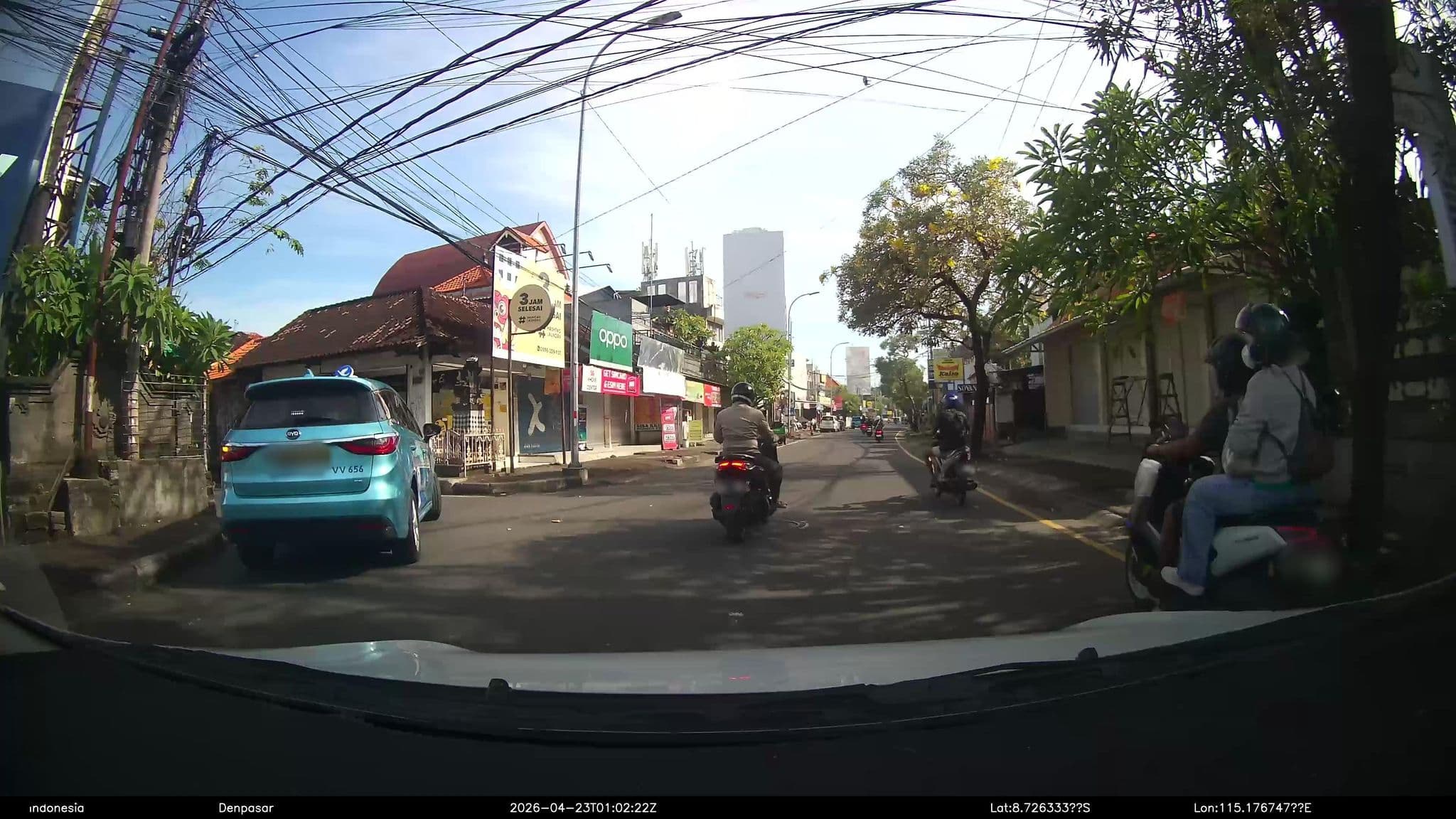 Street view near Puri Dibia, Kuta