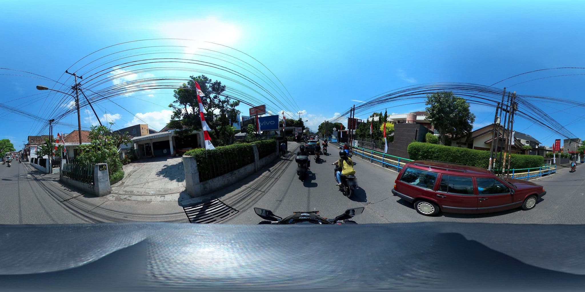 Street view near Pratidina Business Residence, Bandung