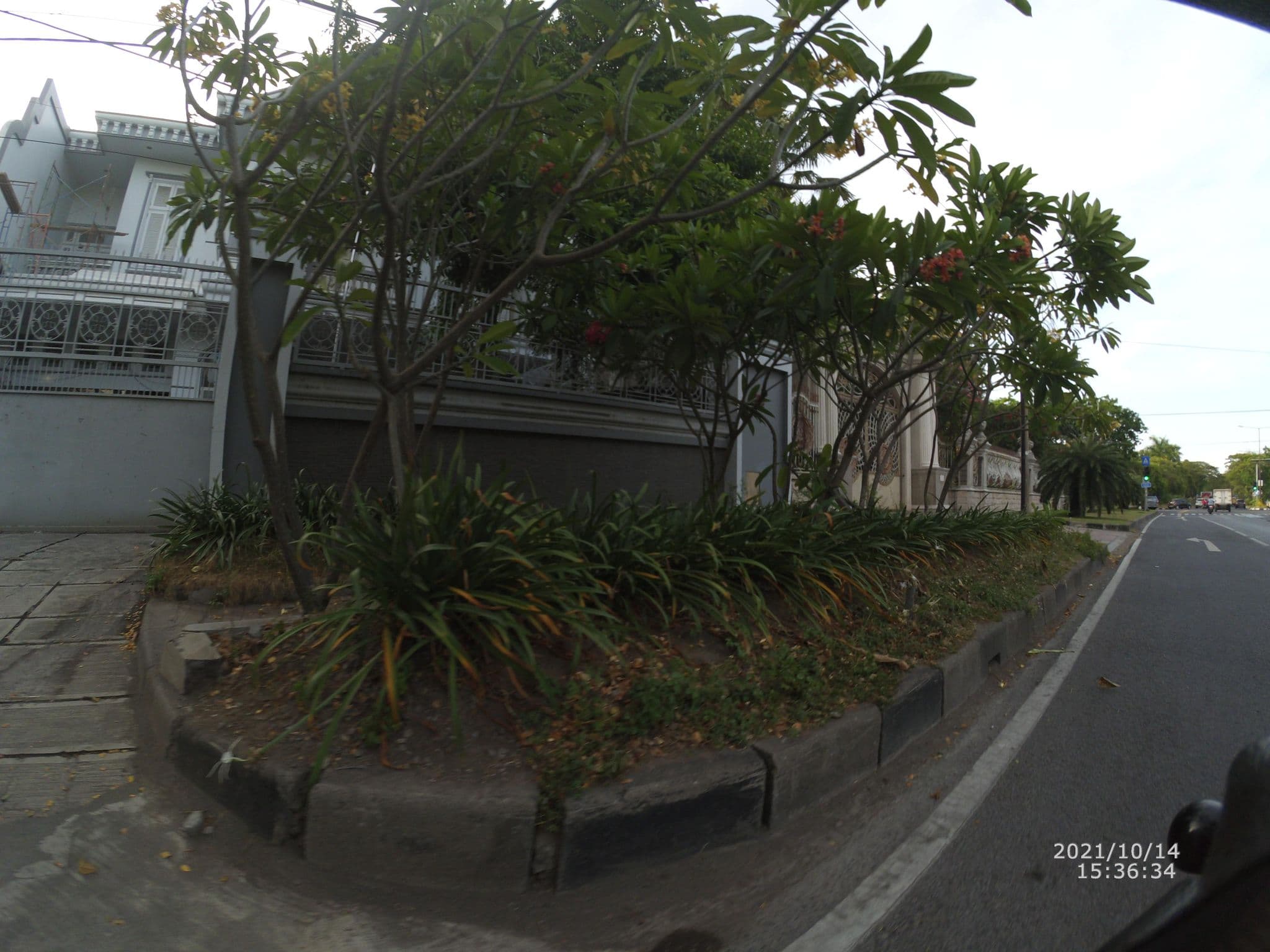 Street view near Alimar Premier Hotel, Surabaya