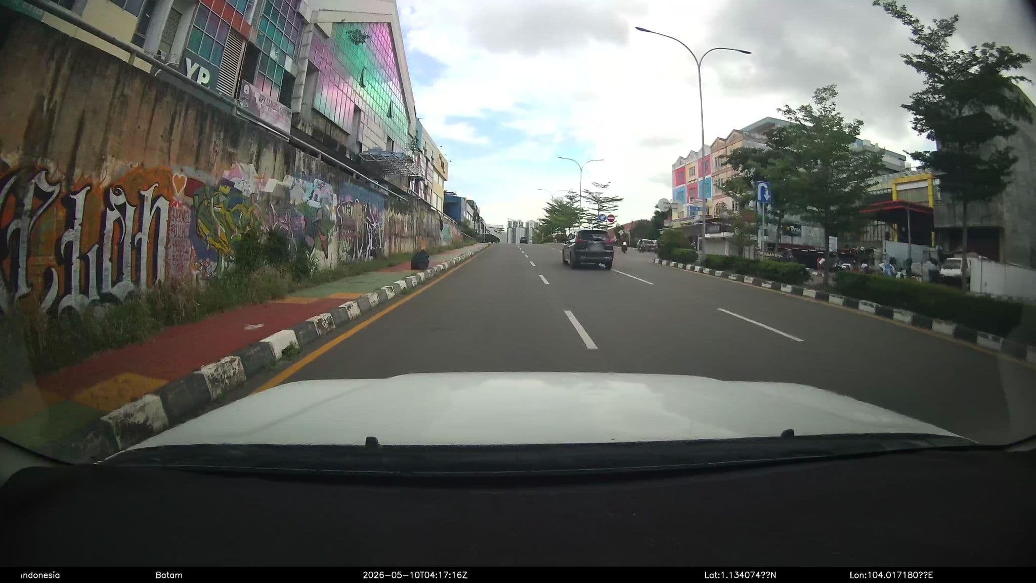 Street view near DGrande Hotel, Batam