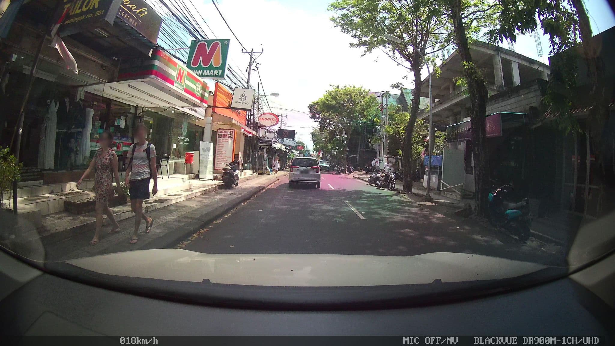 Street view near Juada Garden Seminyak, Legian