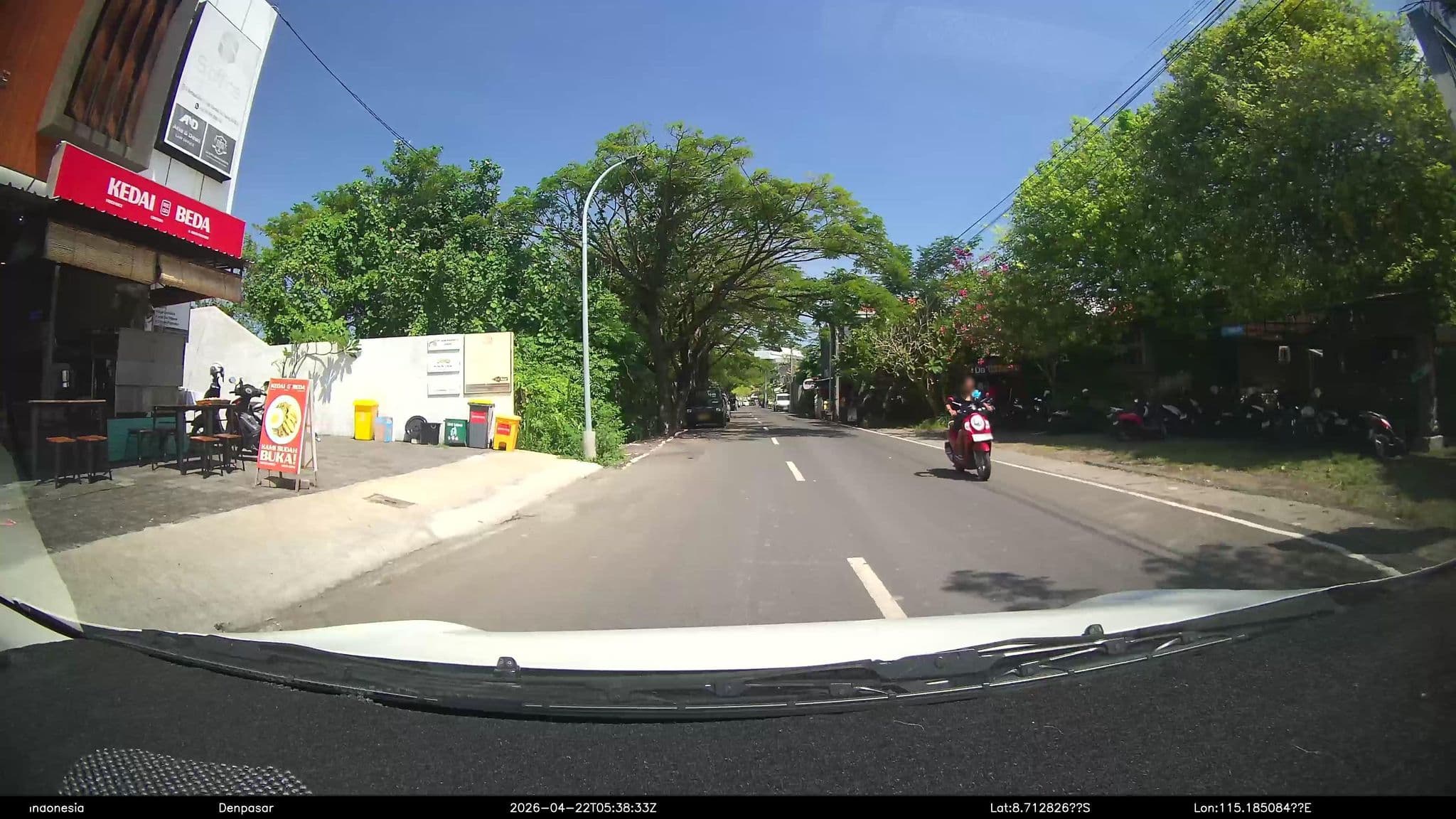 Street view near Da'Housetel Kuta, Kuta
