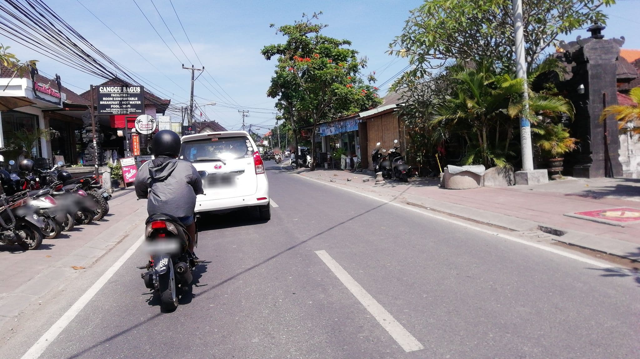 Street view near Pucuk Bali Guest House Canggu, Dalung