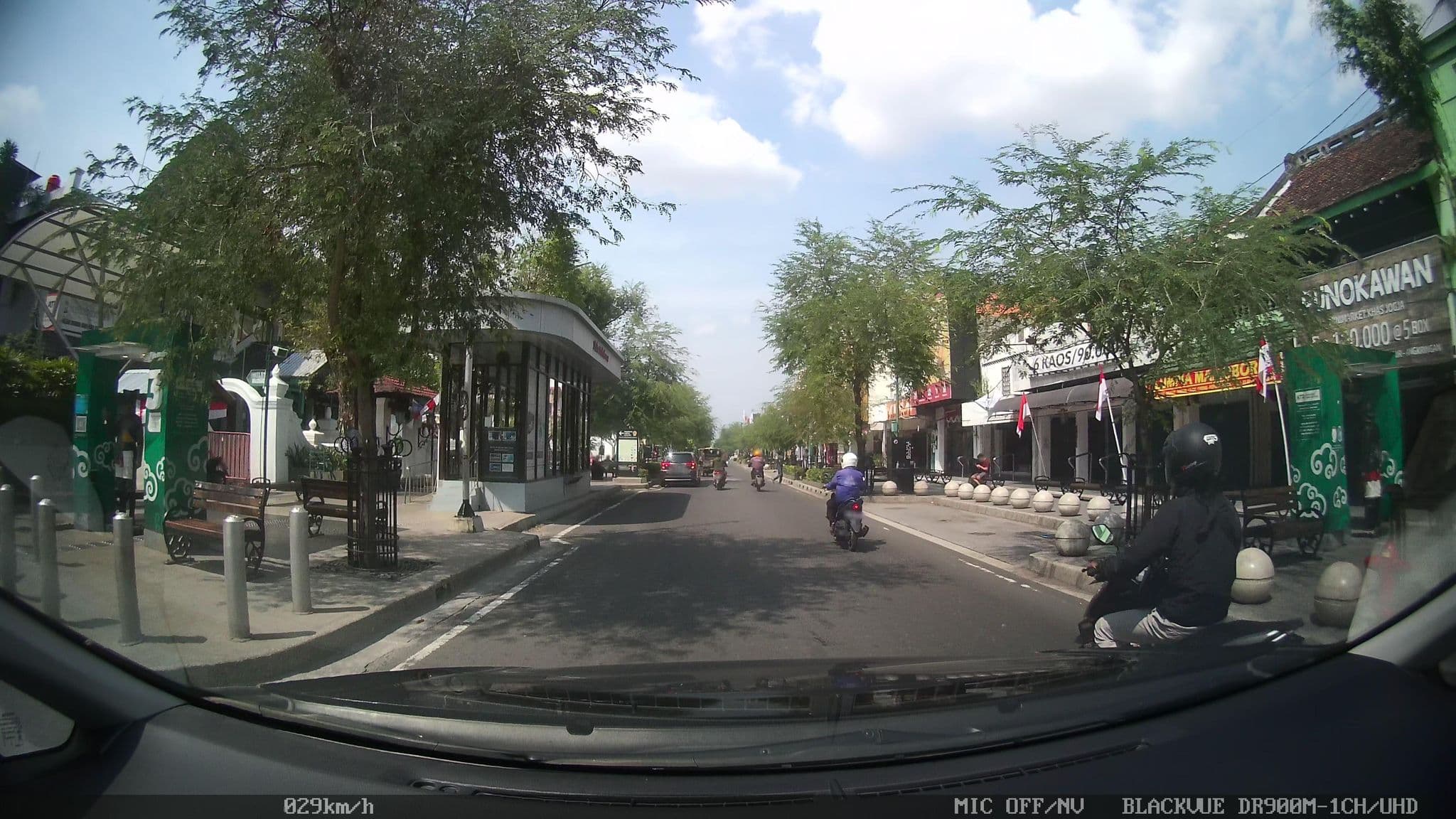 Street view near Bobobox, Yogyakarta