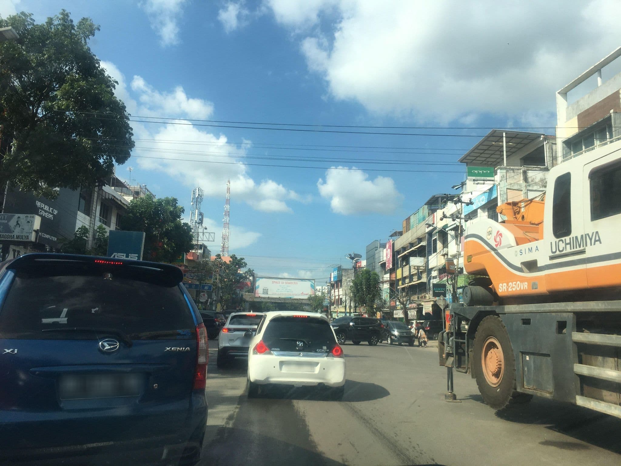 Street view near Circle One Hotel, Palembang — © rbelladinak_kaart (CC BY-SA · Mapillary)
