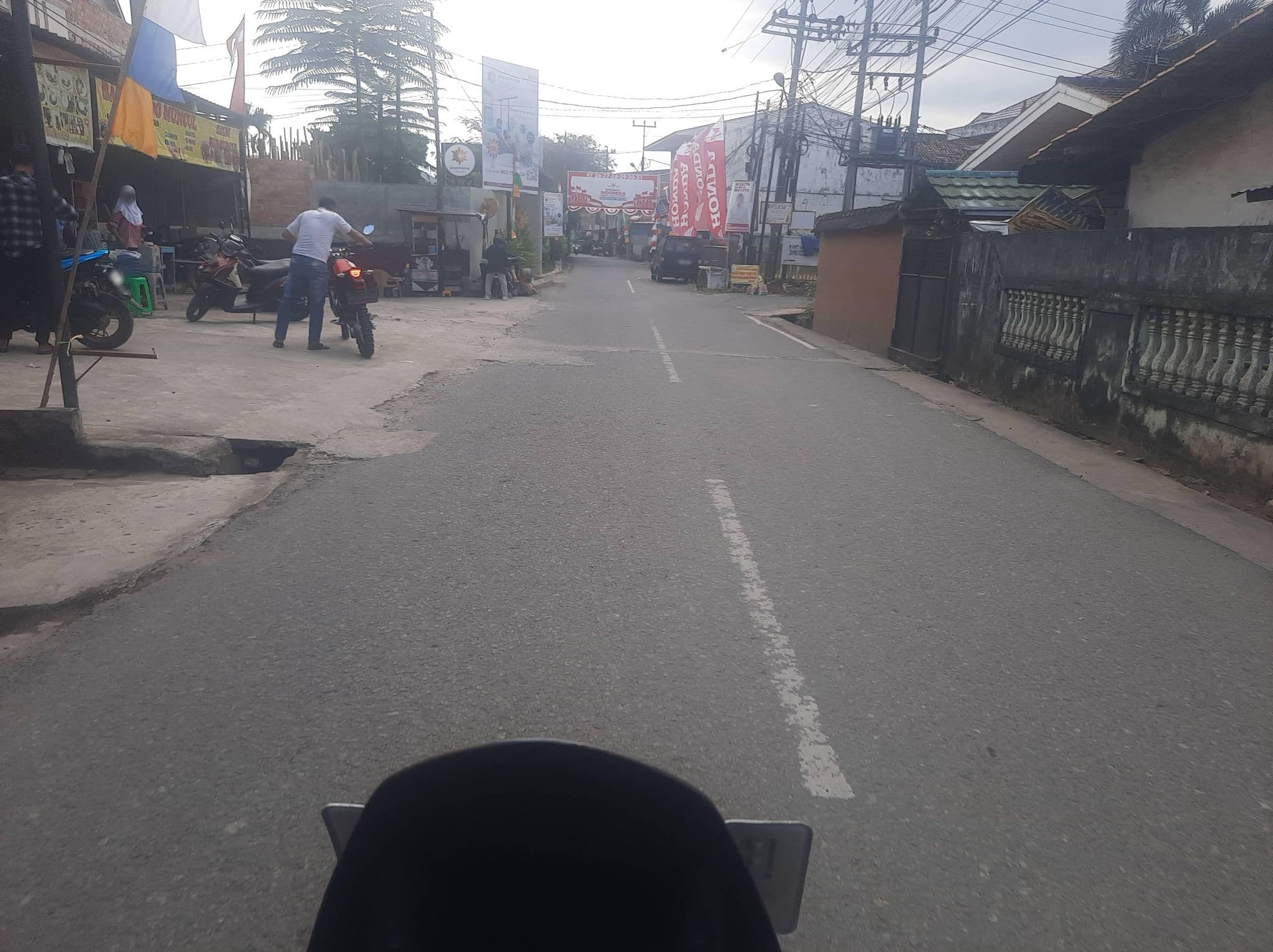 Street view near Rumah Zulfa, Palembang — © Kaart_Local (CC BY-SA · Mapillary)