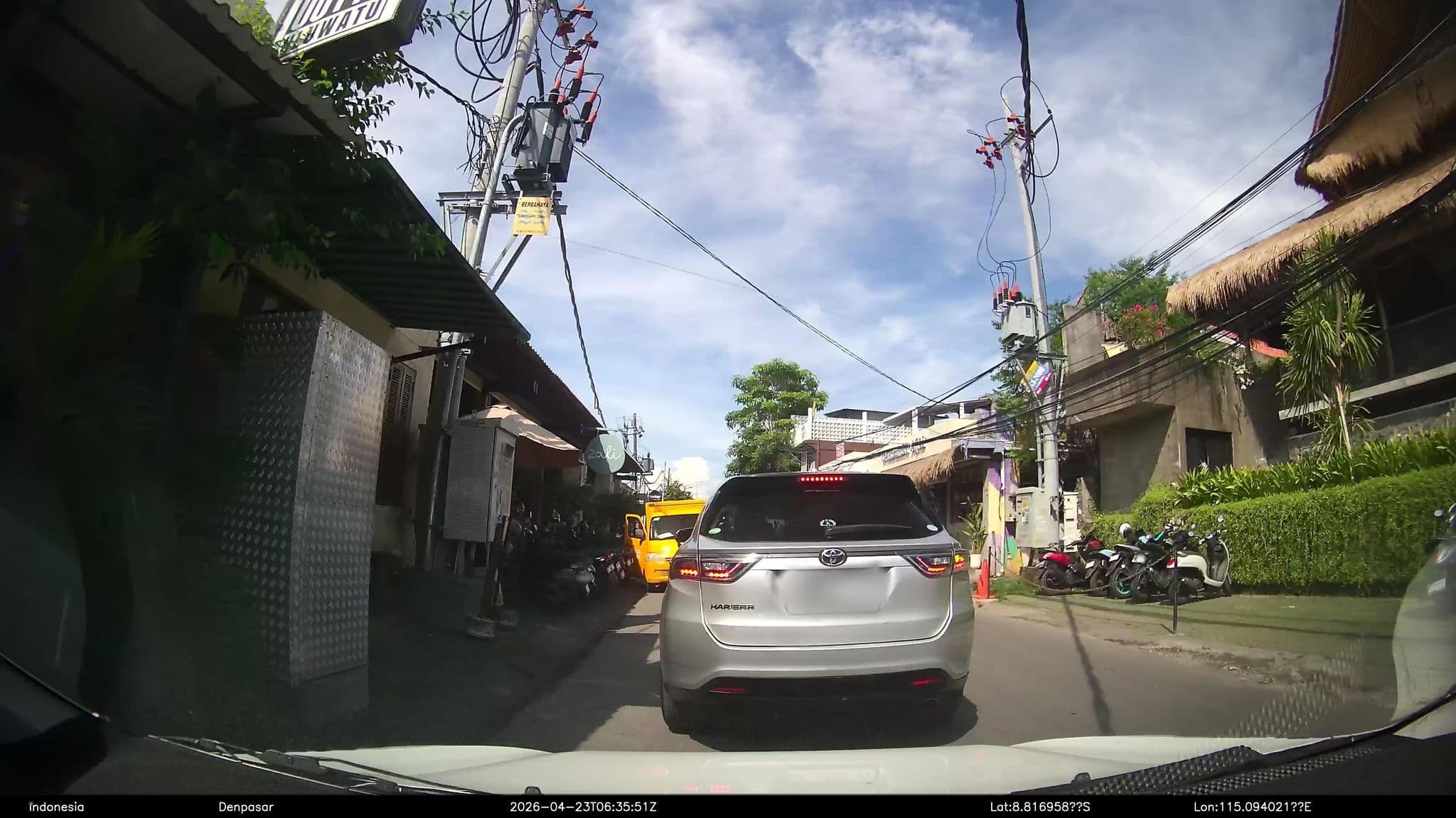 Street view near Ashana Hotel, Jimbaran — © Kaart---360 (CC BY-SA · Mapillary)