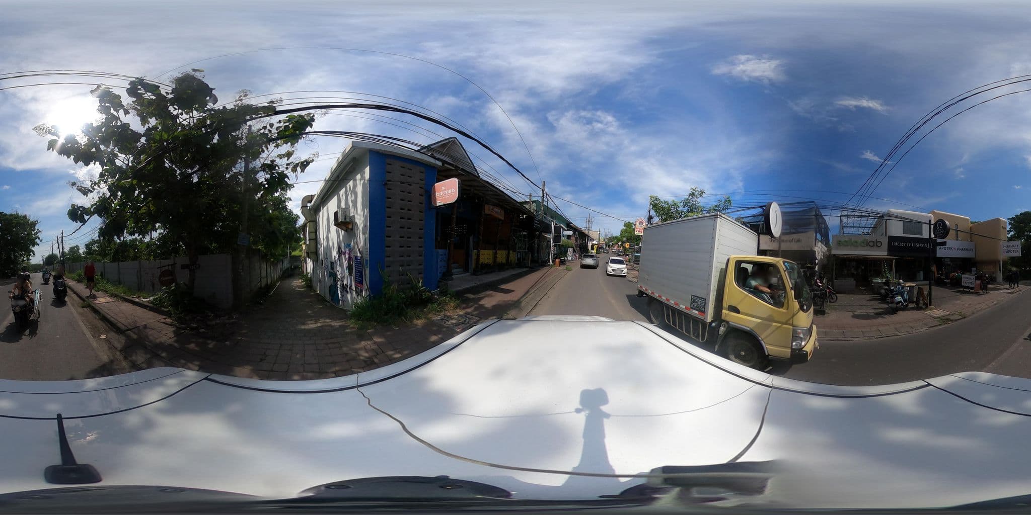 Street view near Padang Padang Inn, Jimbaran