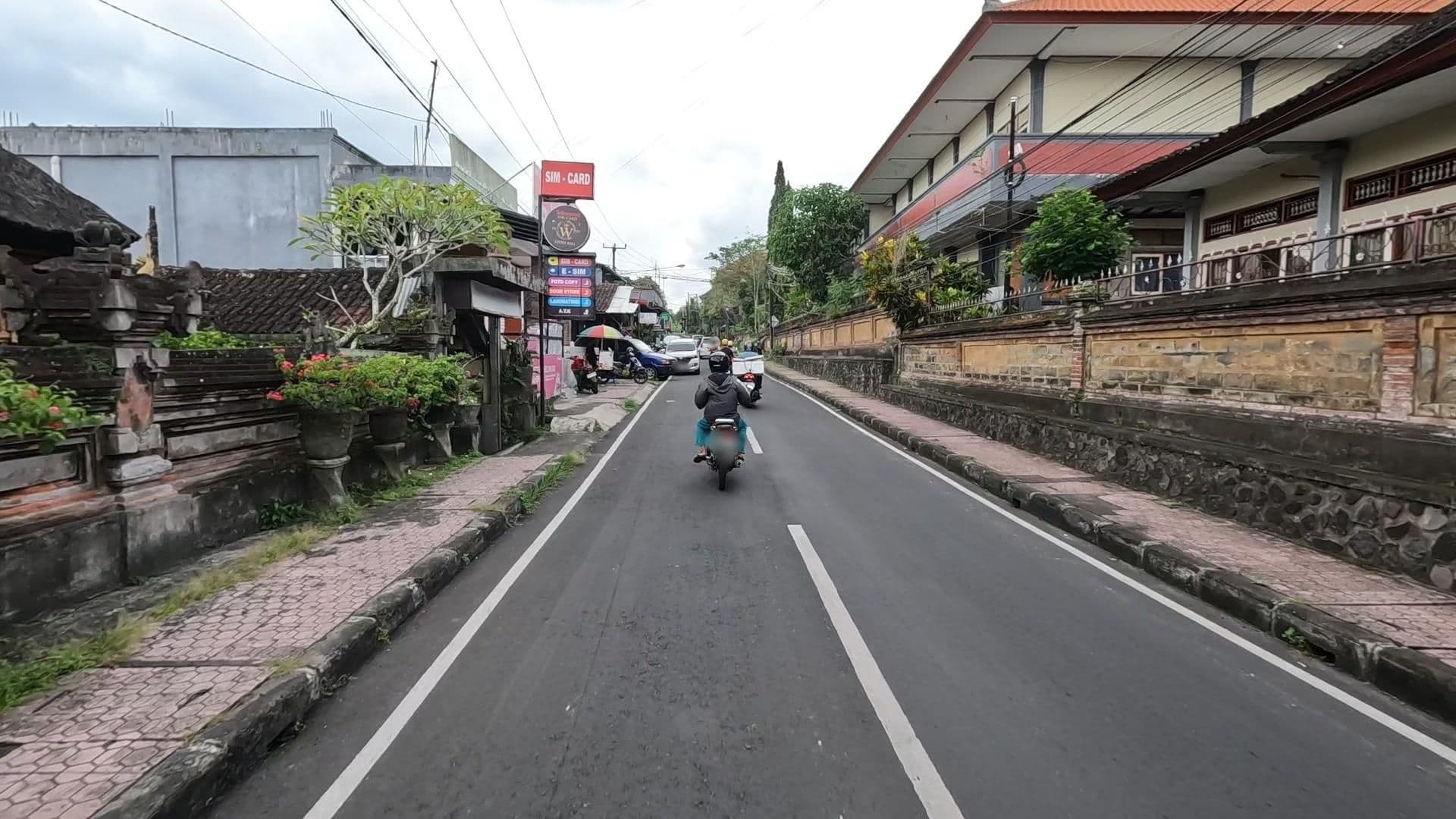 Street view near Cito Guesthouse, Ubud