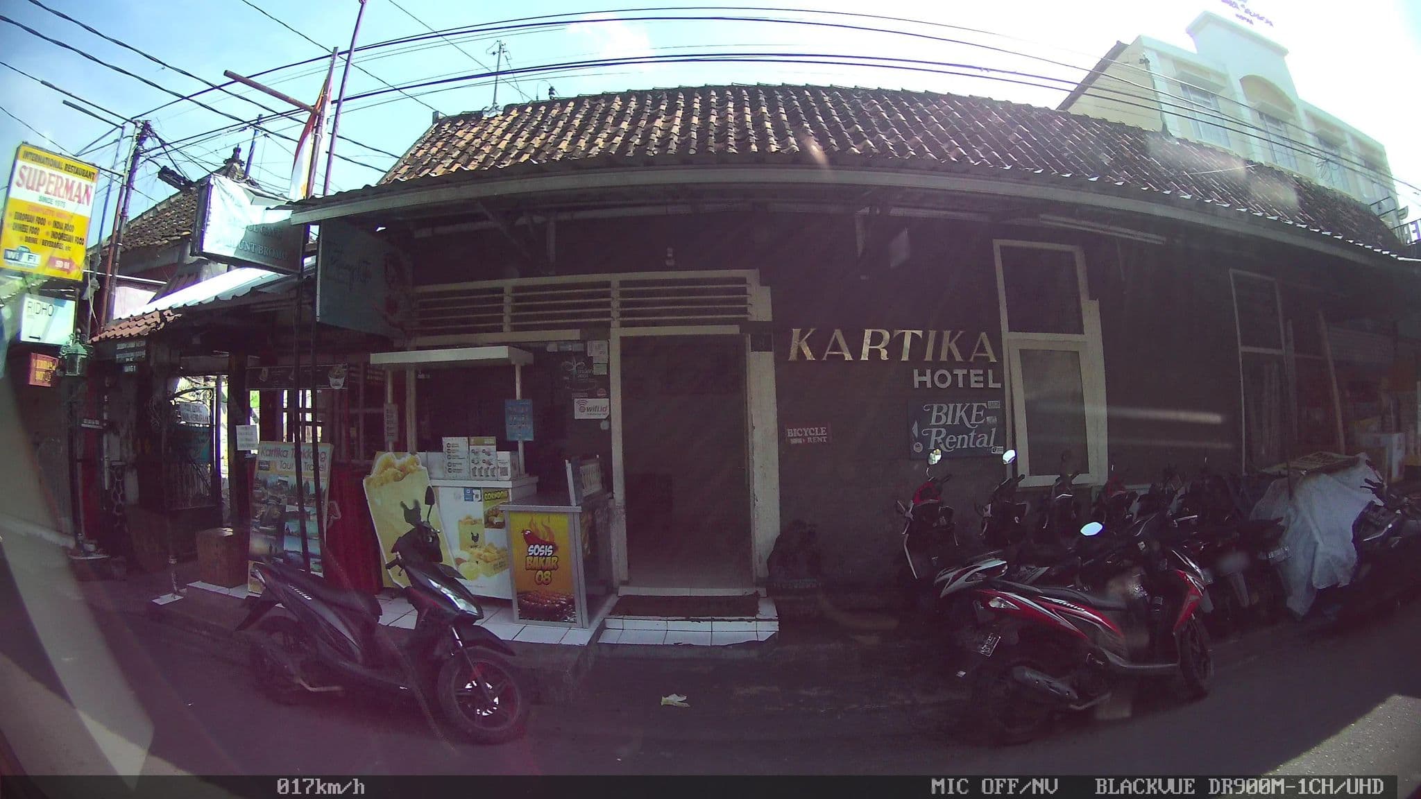 Street view near Kartika Hotel, Yogyakarta