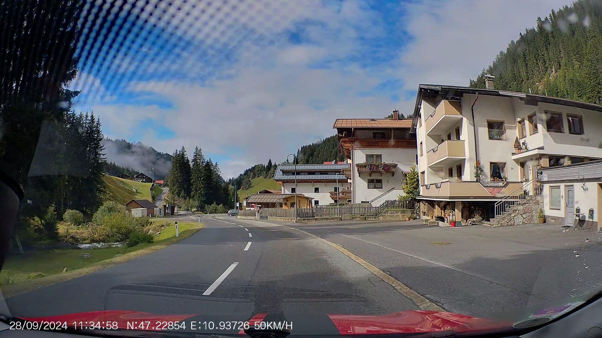 Street view near Pension Kristall, Oetz — © AR88 (CC BY-SA · Mapillary)
