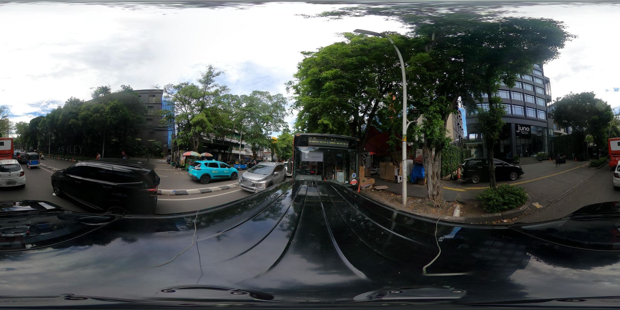 Street view near Ashley Tanah Abang, Jakarta