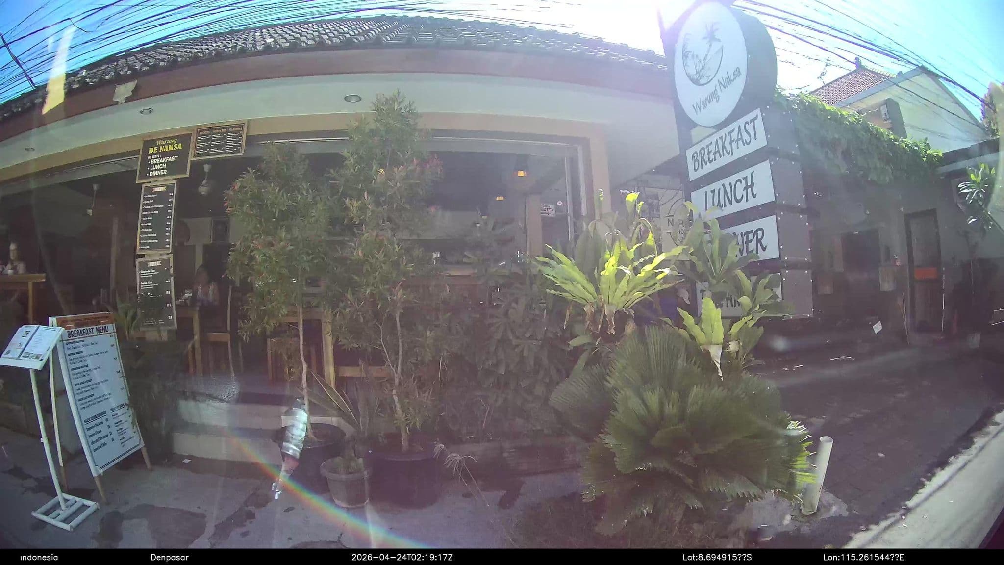 Street view near Kutus Bali Guest House, Sanur