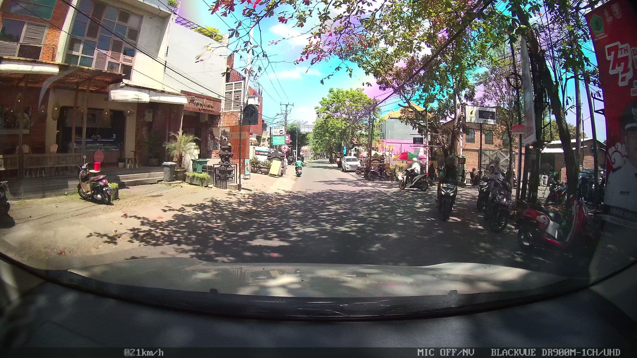 Street view near The Escape Hostel, Dalung