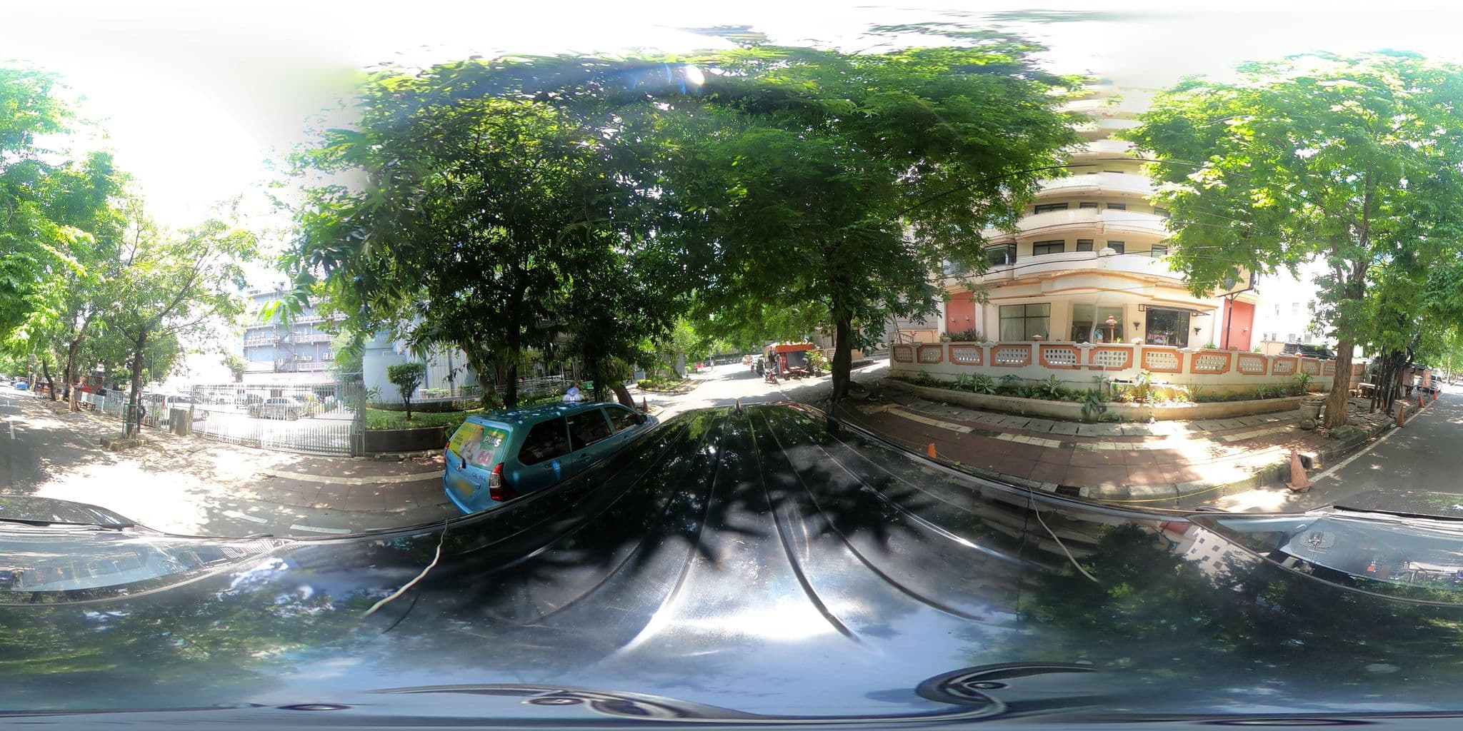 Street view near All Seasons Hotel, Jakarta