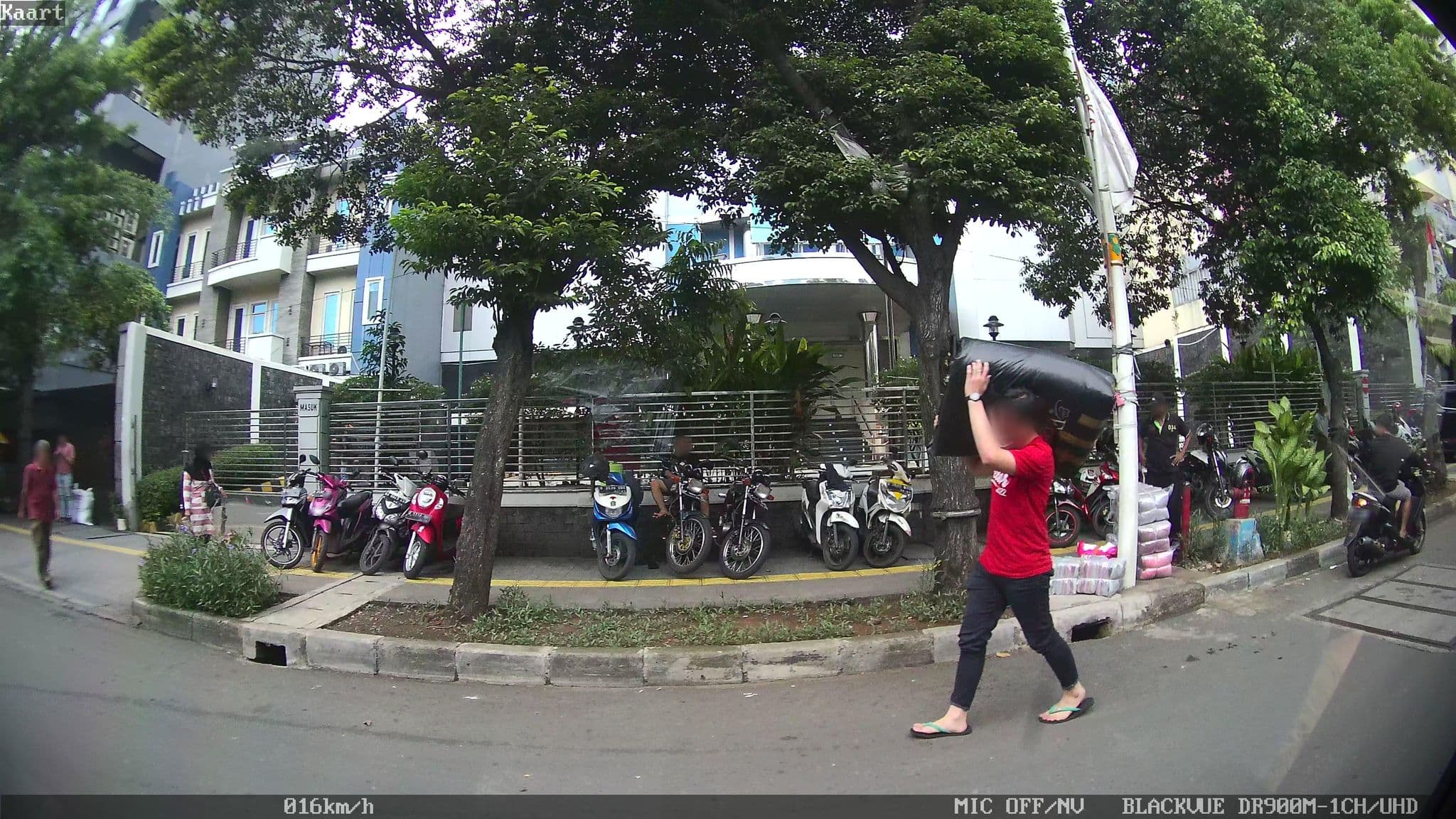 Street view near Juno Hotel, Jakarta