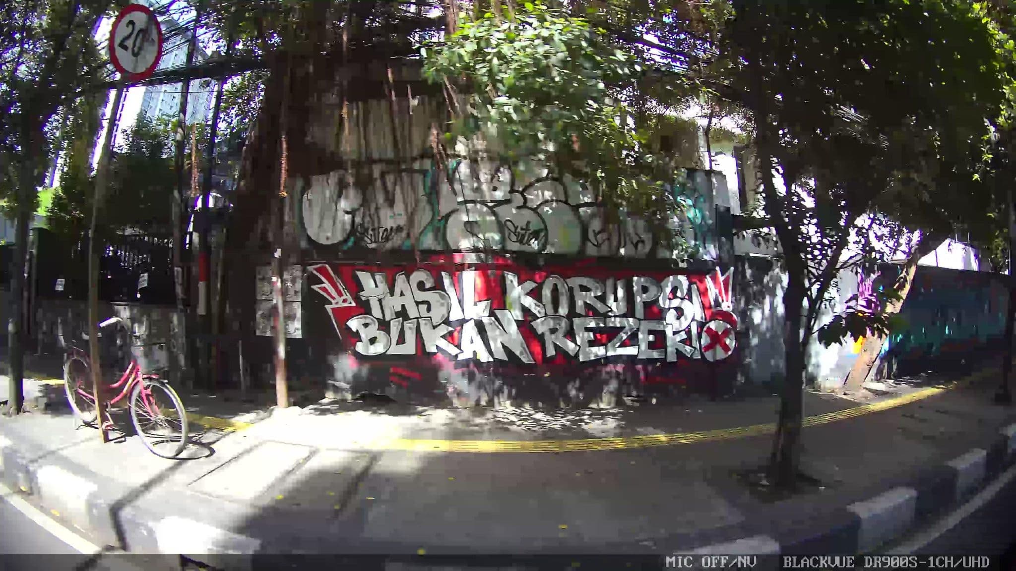 Street view near Margot, Jakarta