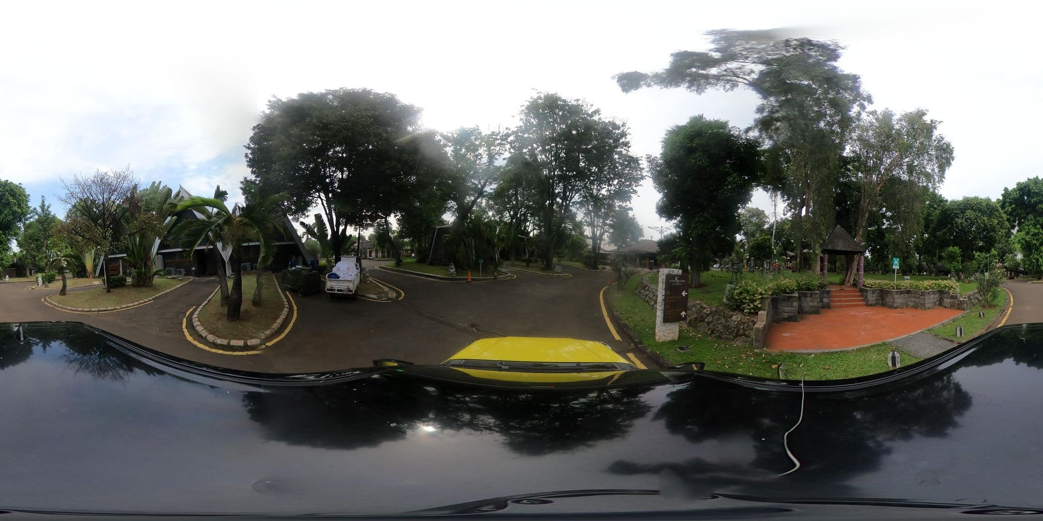 Street view near Kuda Laut, Jakarta