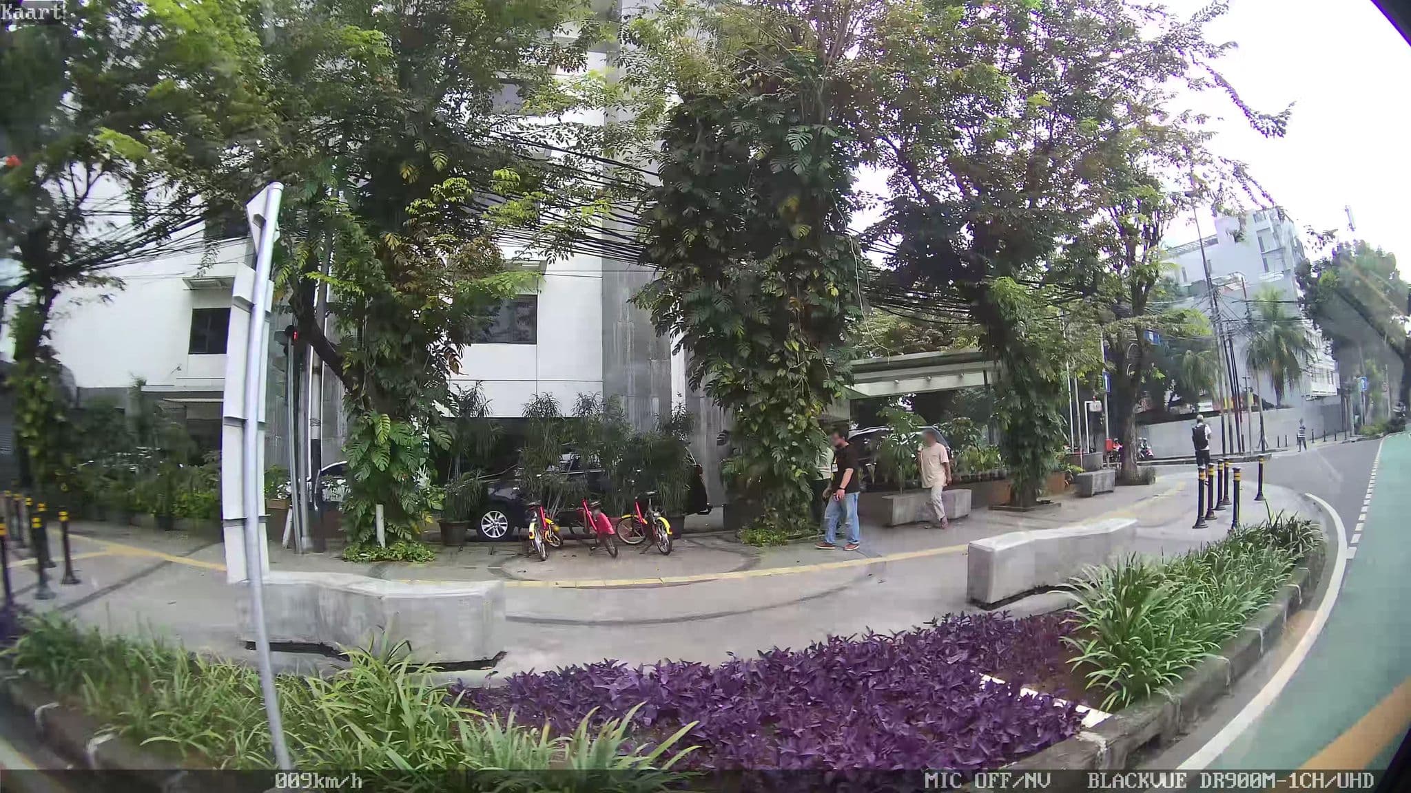 Street view near Grand Cemara Hotel, Jakarta