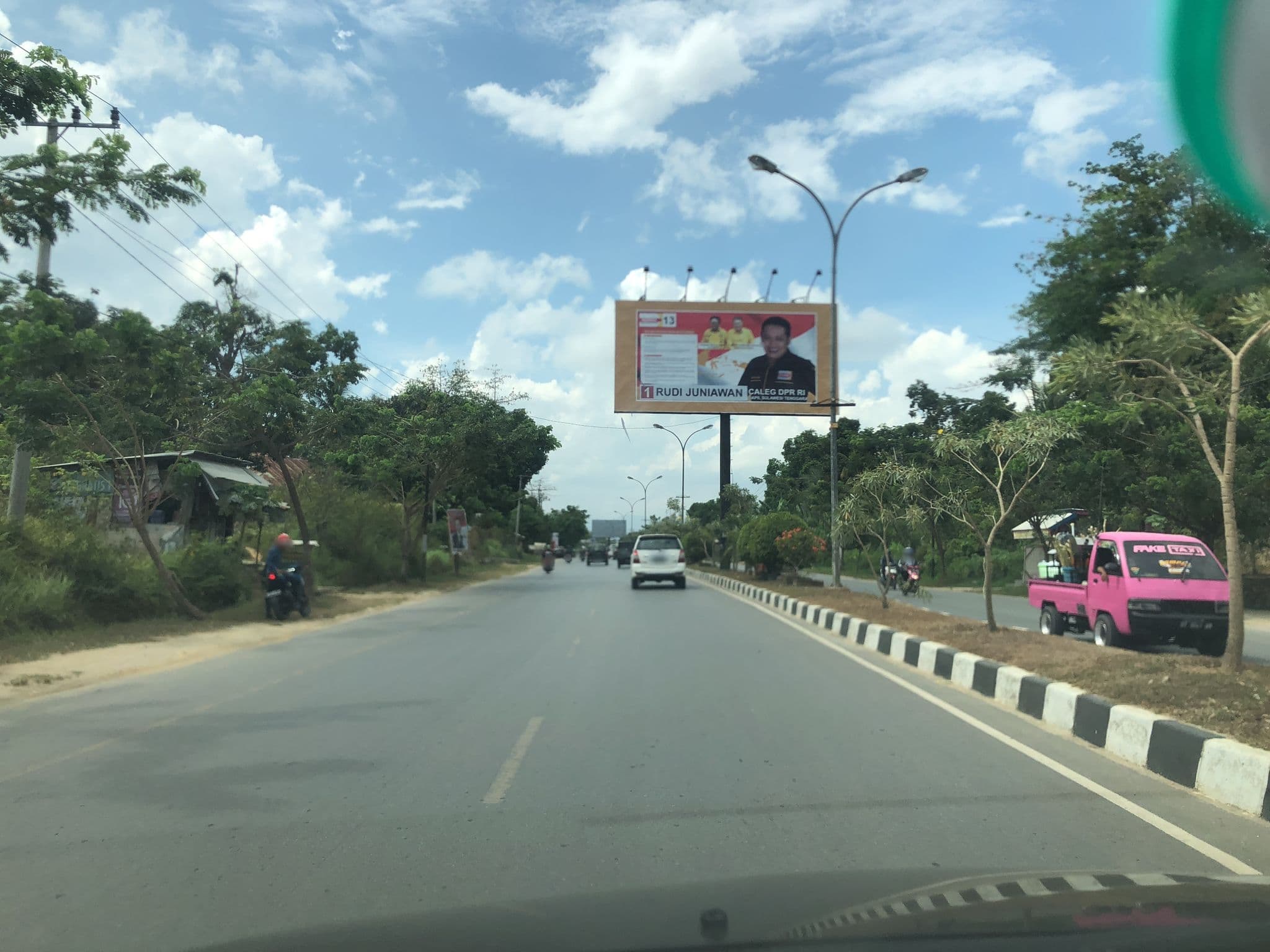 Street view near Hotel Santika Jaya Kendari, Kendari