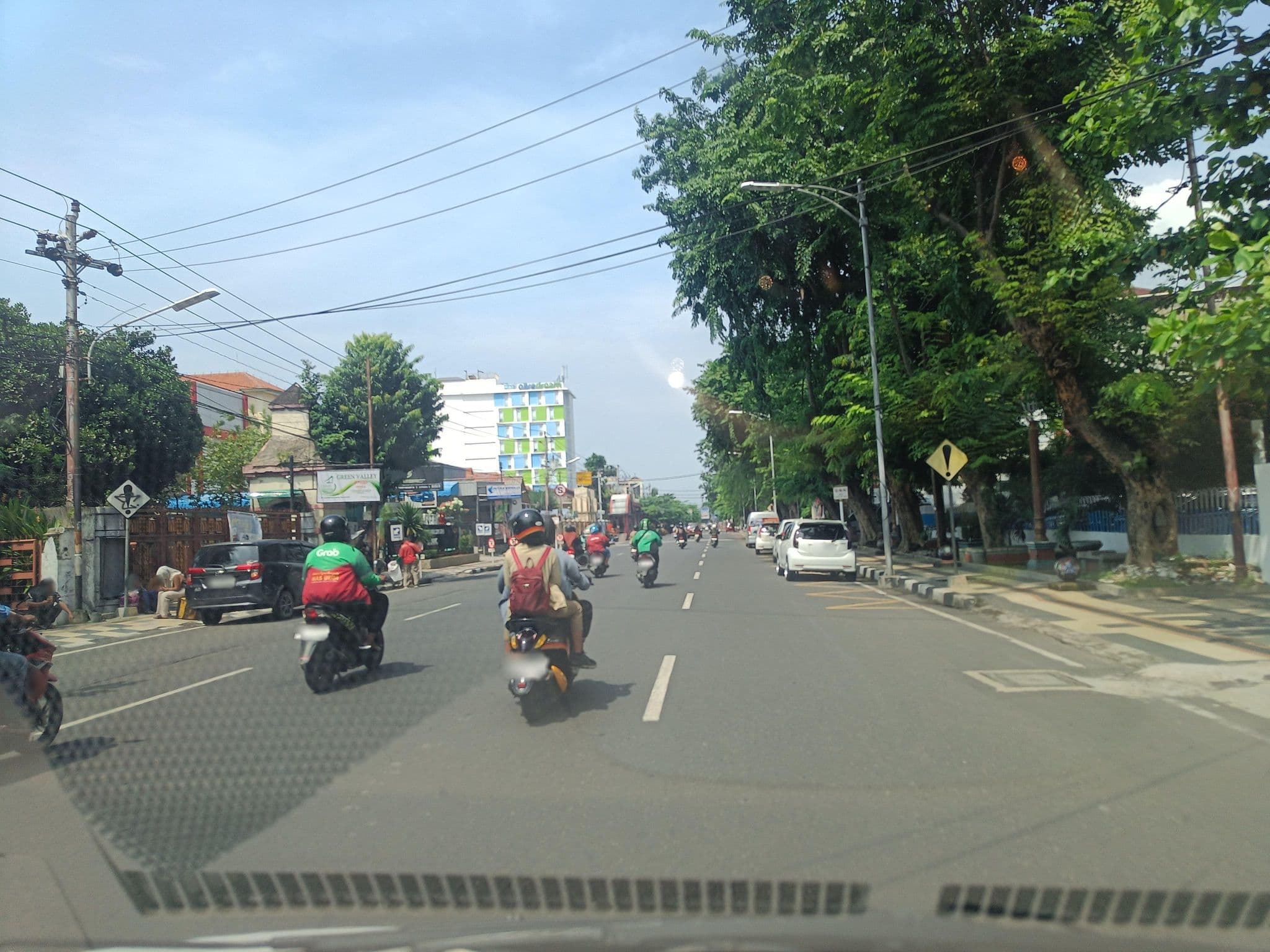 Street view near Green Valley, Semarang