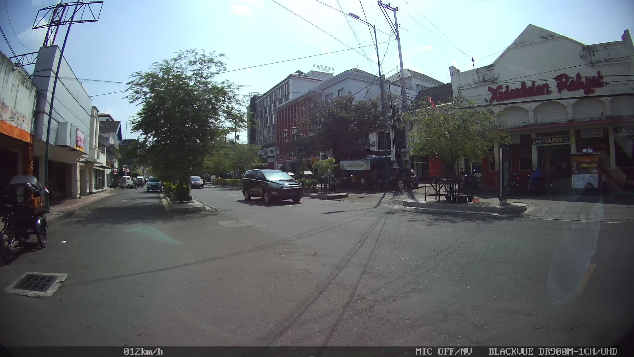 Street view near Hotel Arjuna, Yogyakarta