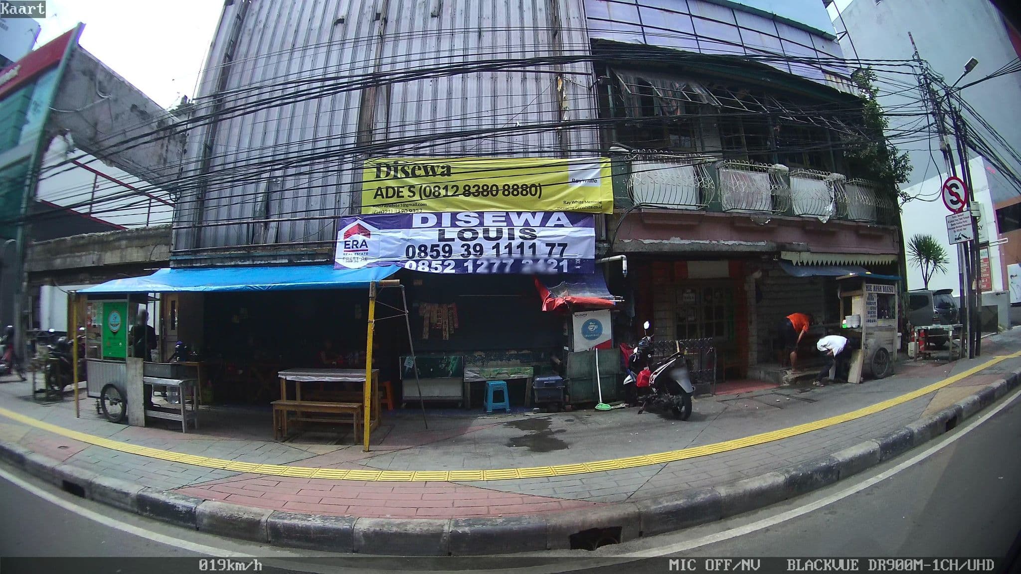 Street view near Clay Hotel, Jakarta