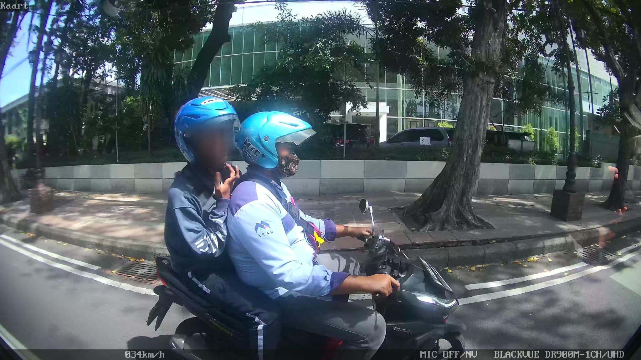 Street view near Mercure, Surabaya