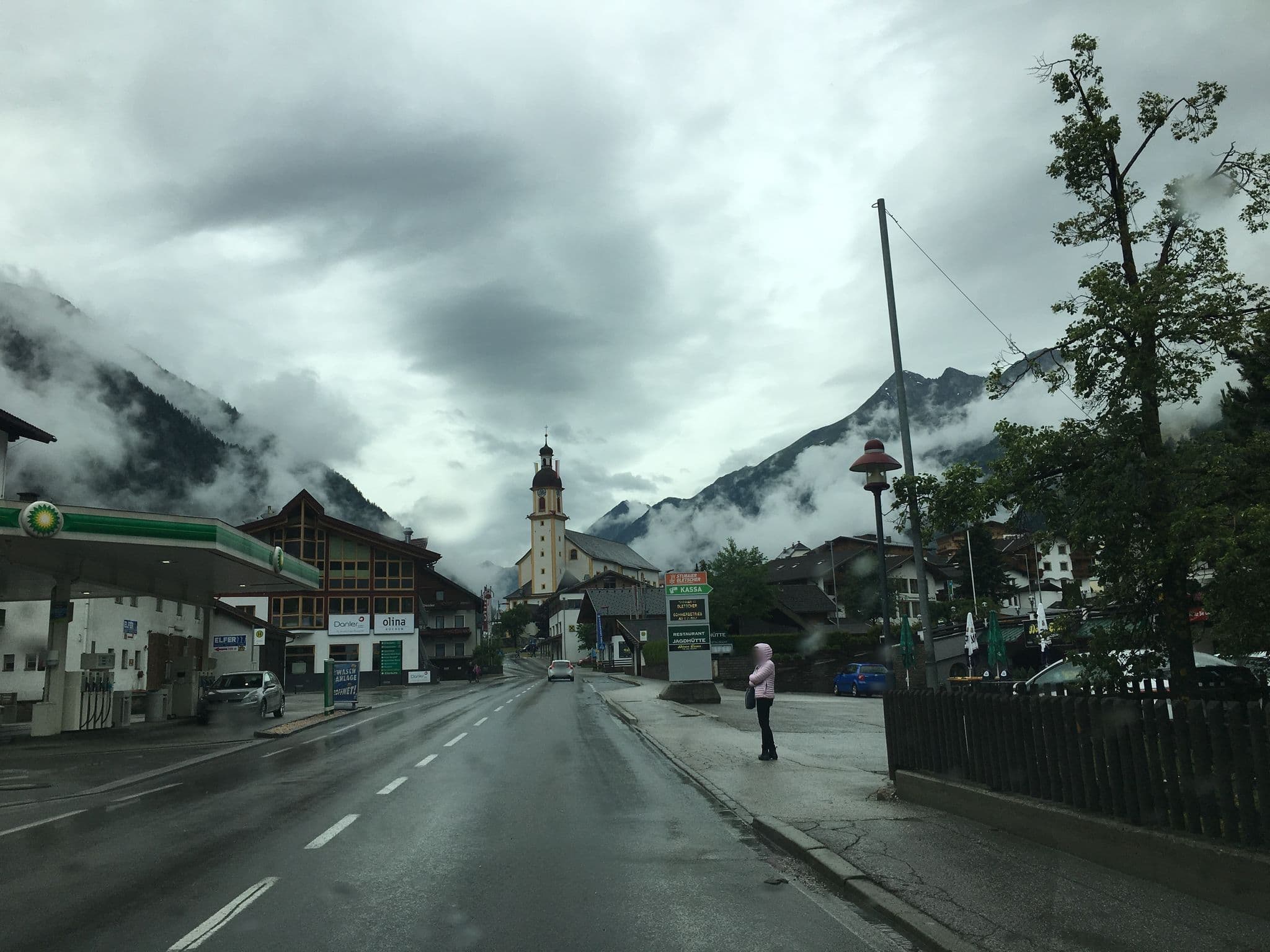 Street view near Augarten, Neustift im Stubaital