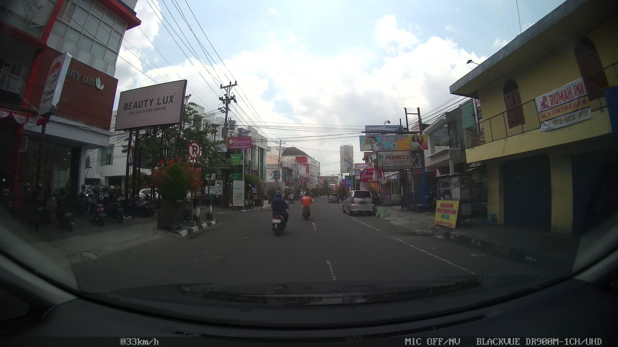 Street view near h boutique hotel, Yogyakarta