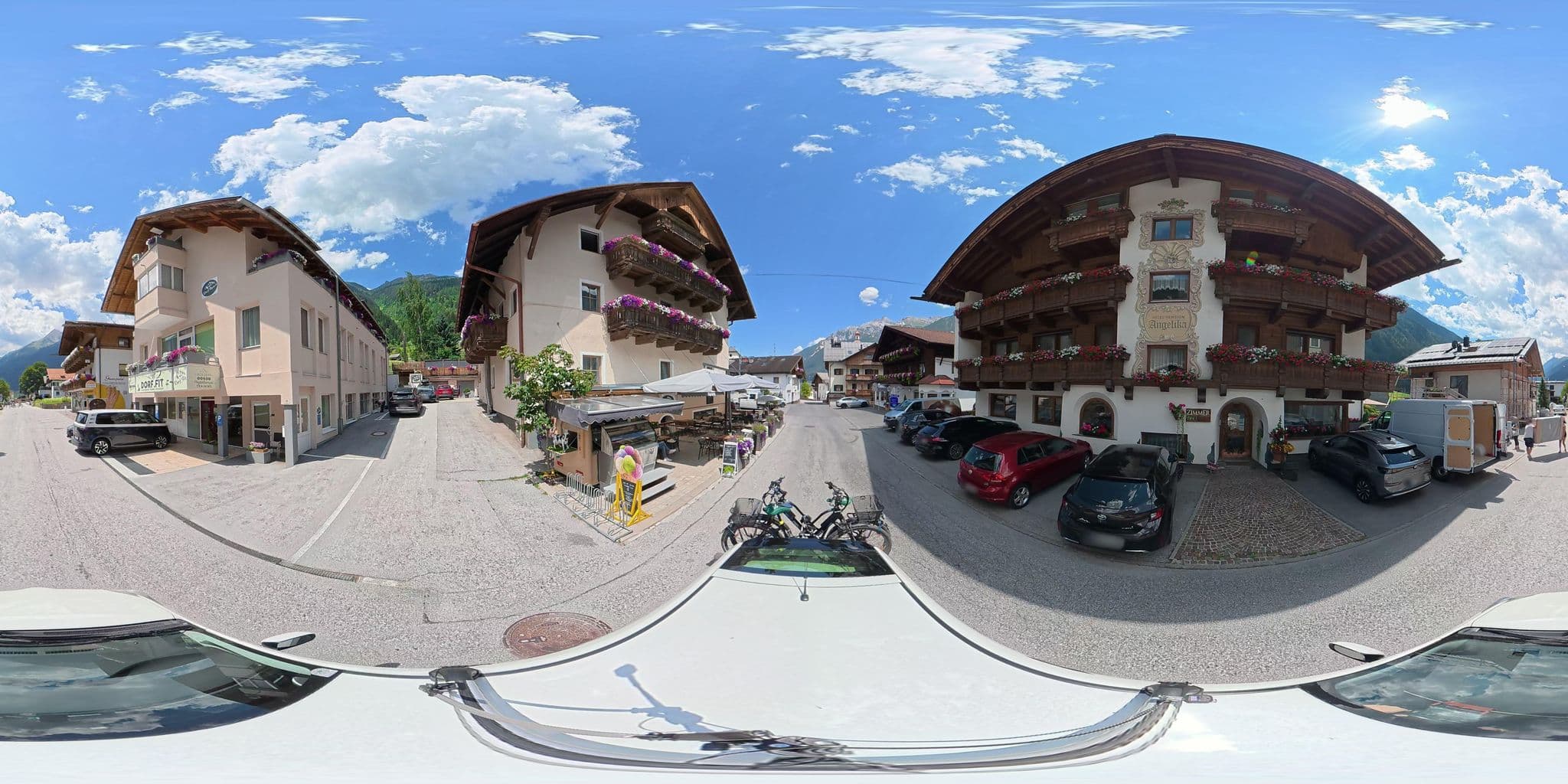 Street view near Hotel Angelika, Neustift im Stubaital