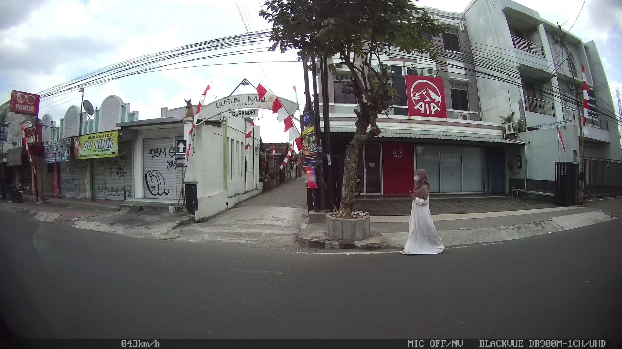 Street view near Comfy Guest House Yogyakarta, Melati