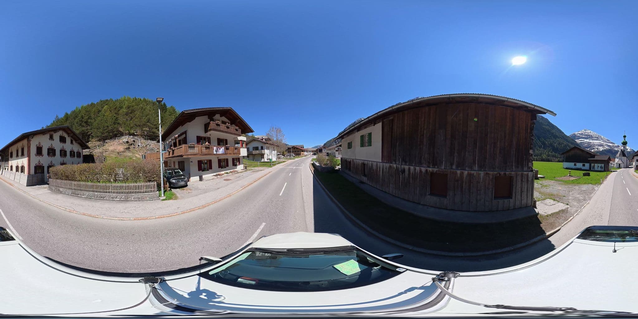 Street view near Ferienhaus Honnaslas, Pettneu