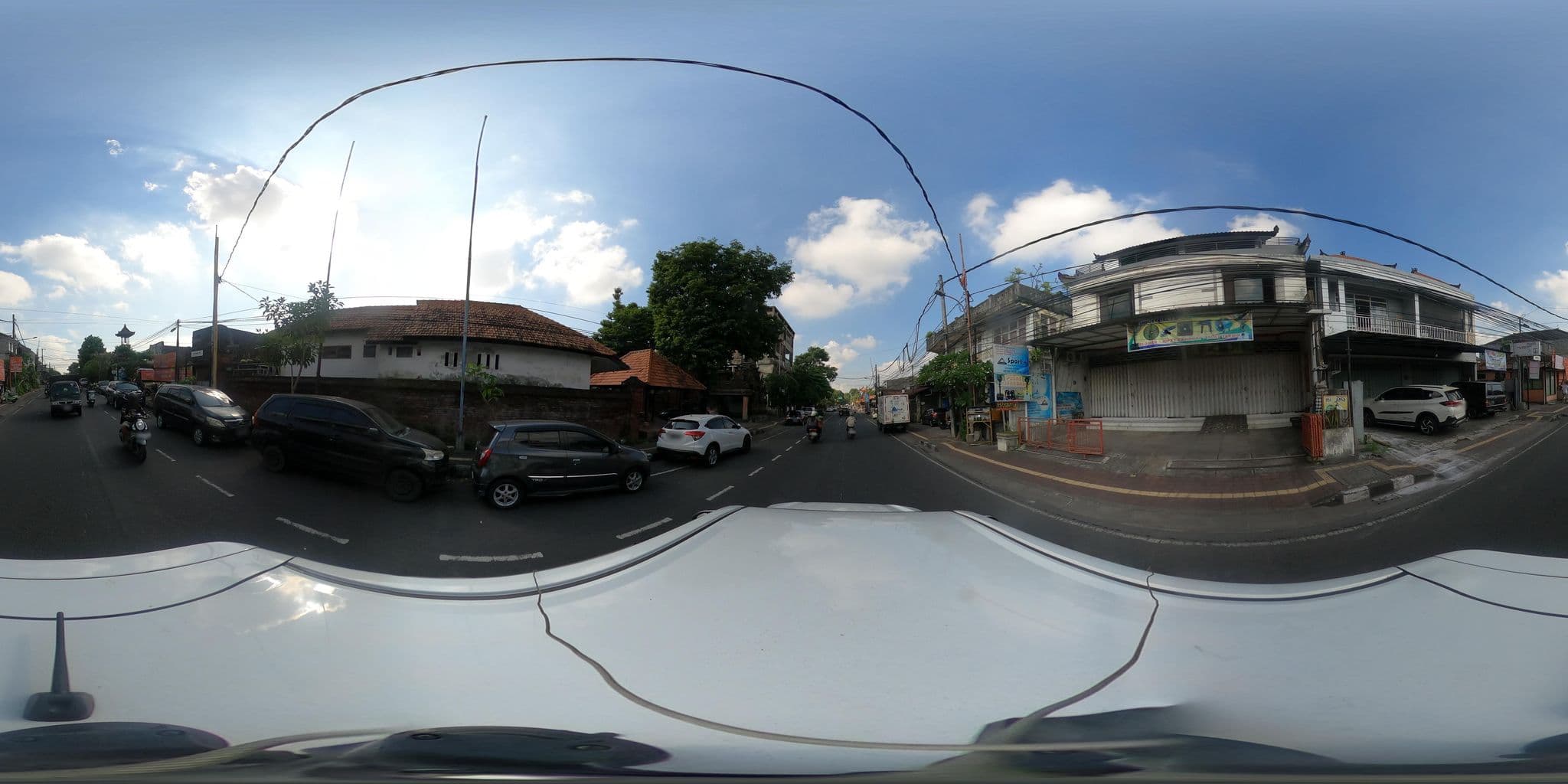 Street view near Hotel Puri Alit, Denpasar