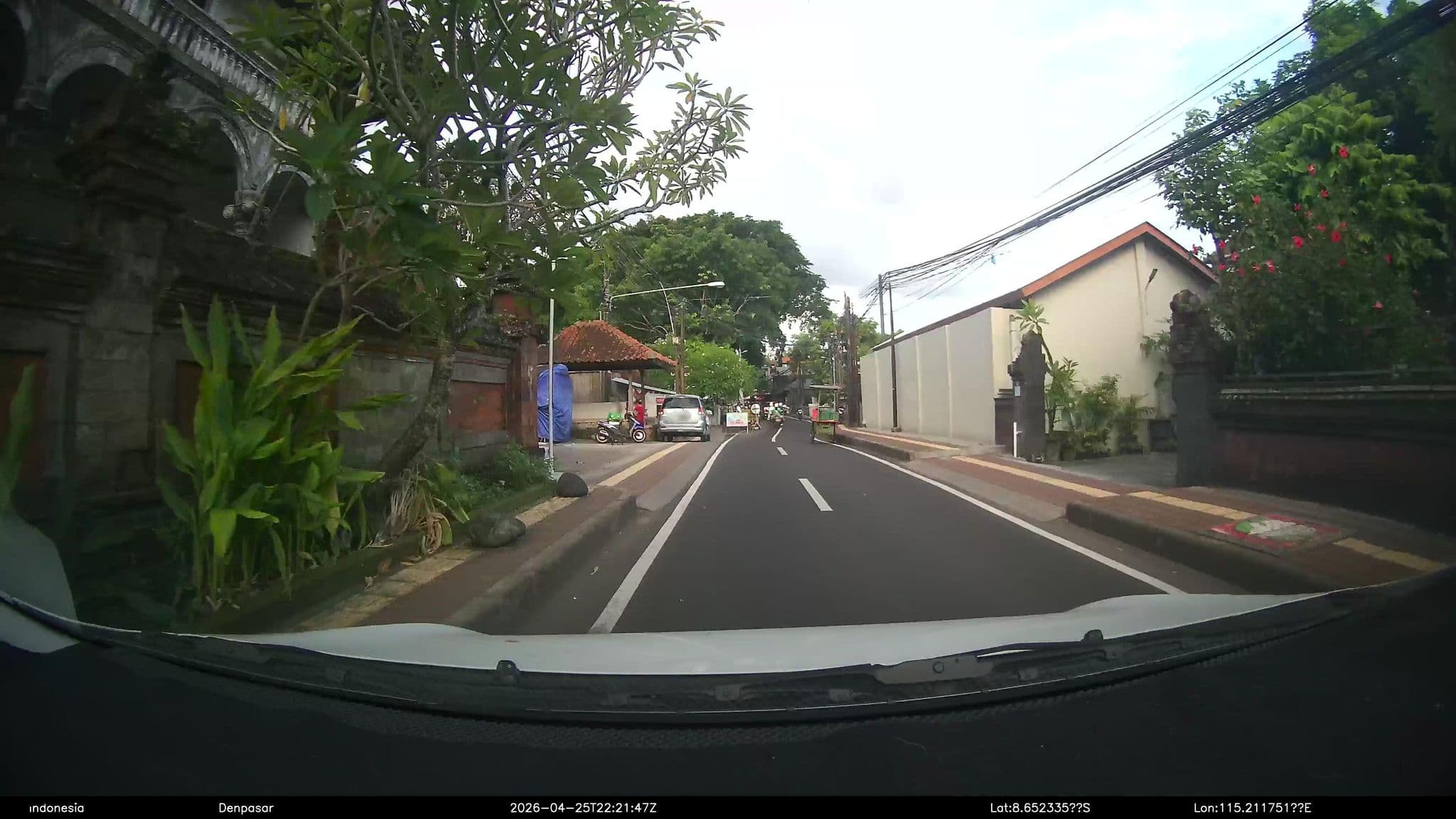 Street view near Hotel Sakura, Denpasar