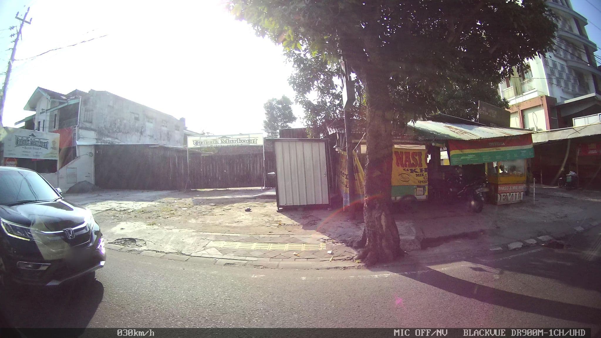 Street view near Hotel Dafam, Melati