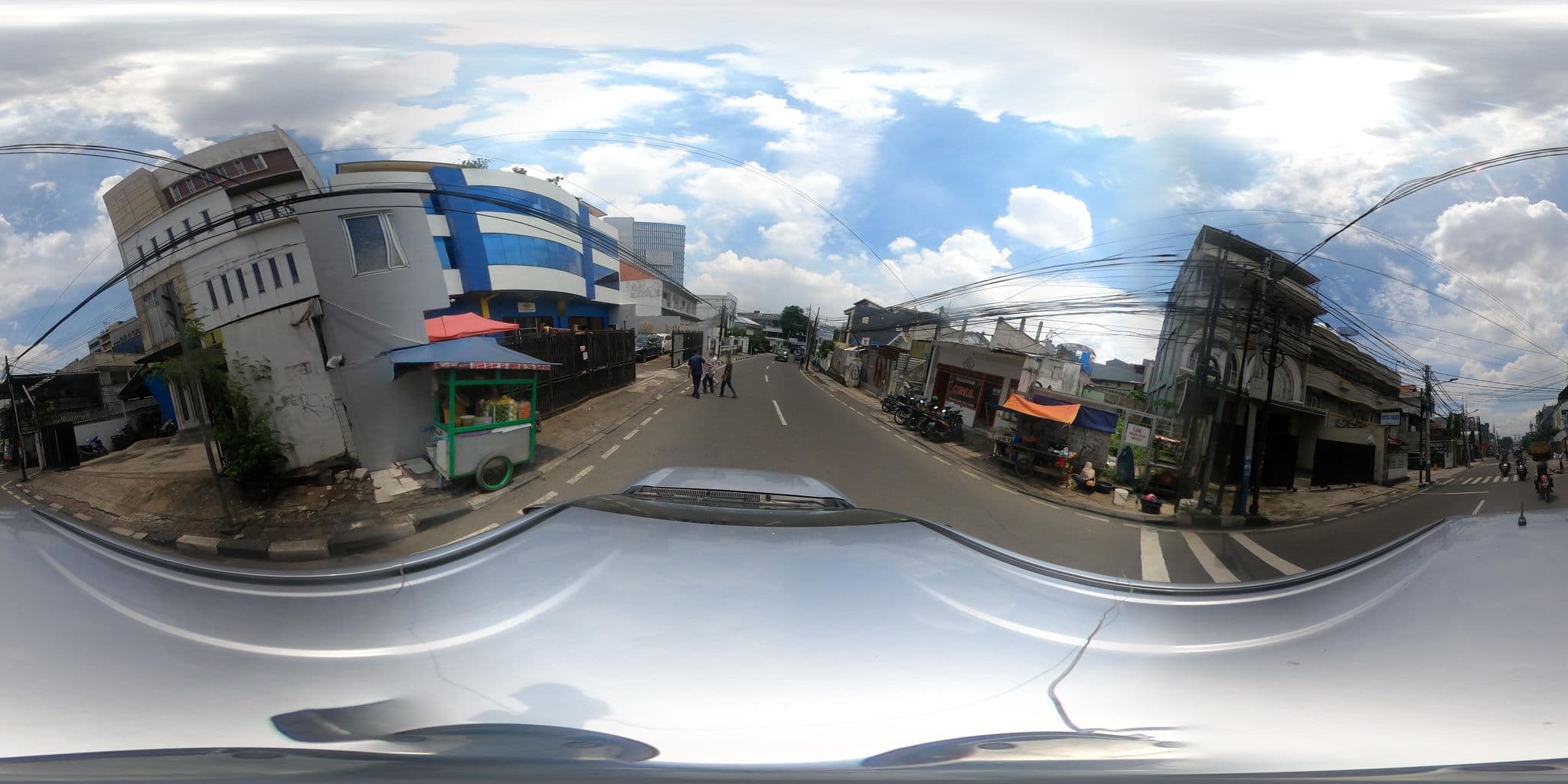 Street view near Hotel Saleh, Jakarta