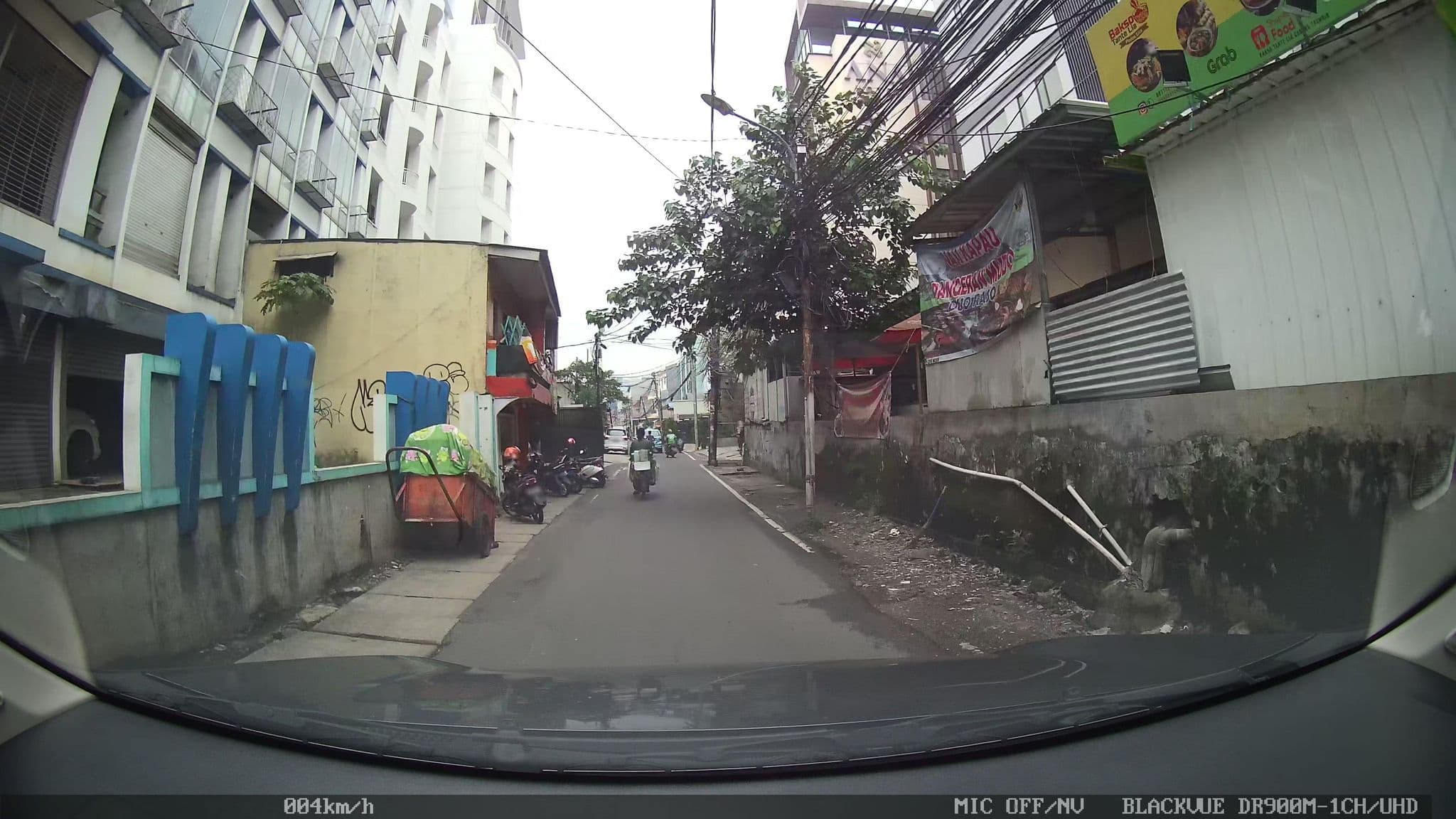 Street view near Hotel Grand Picasso, Jakarta
