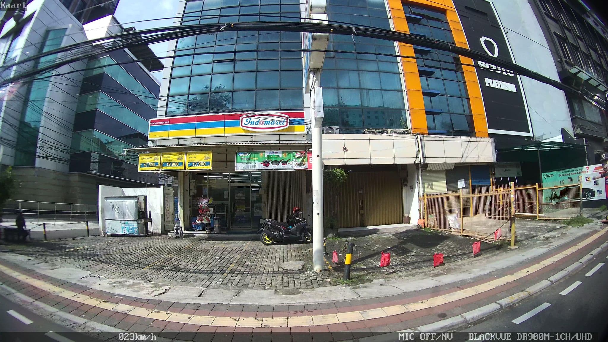 Street view near Bobobox Pods Tanah Abang, Jakarta